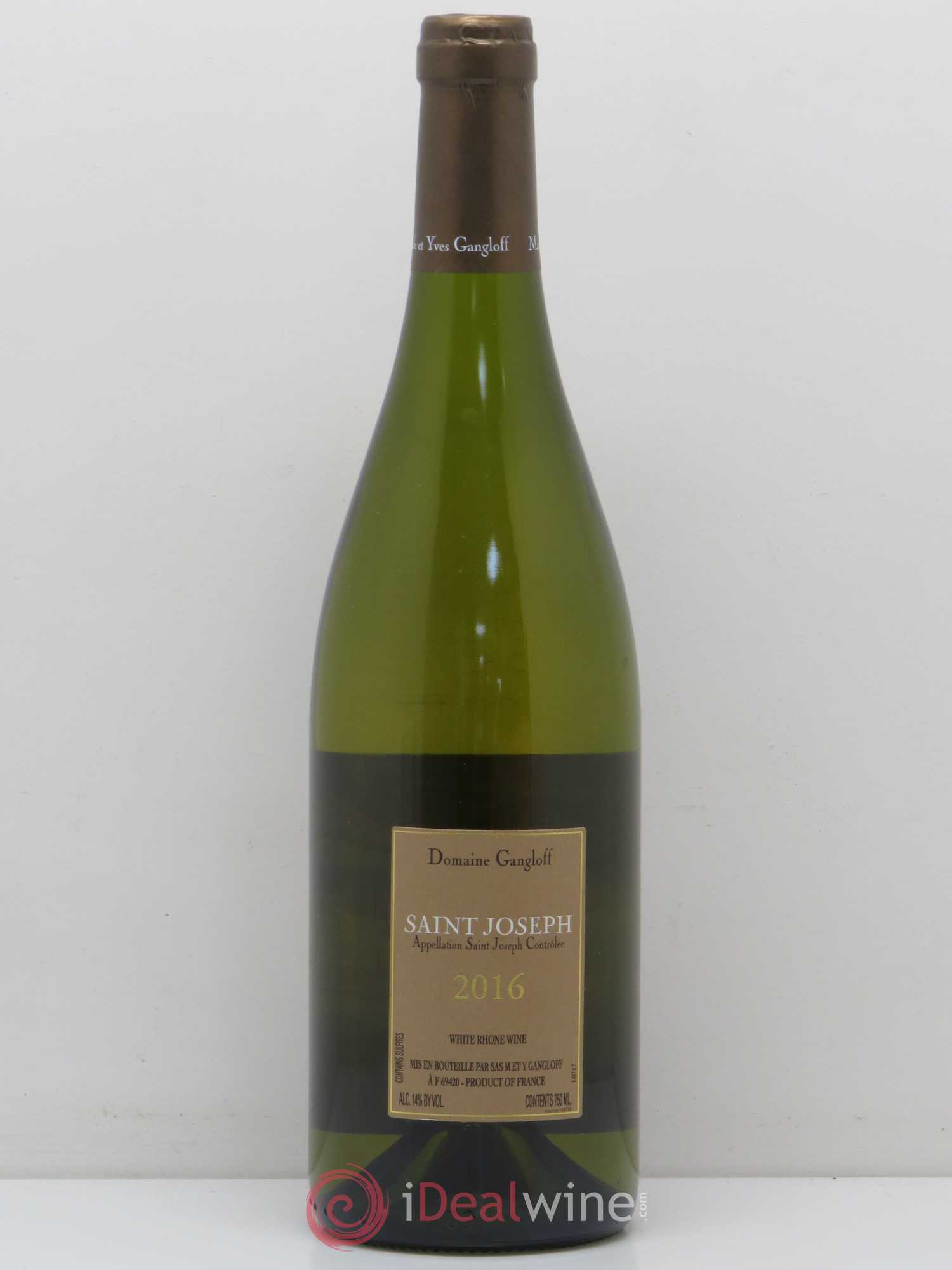 Saint-Joseph Gangloff (Domaine) 2016 - Lot de 1 bouteille - 1