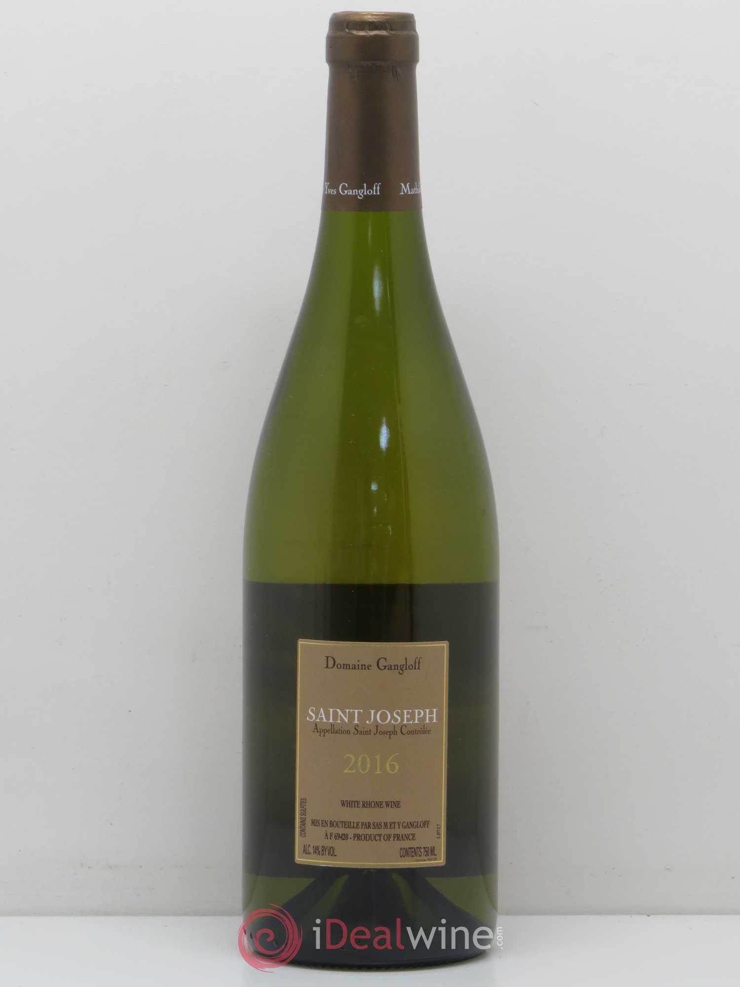 Saint-Joseph Gangloff (Domaine) 2016 - Lot de 1 bouteille - 1