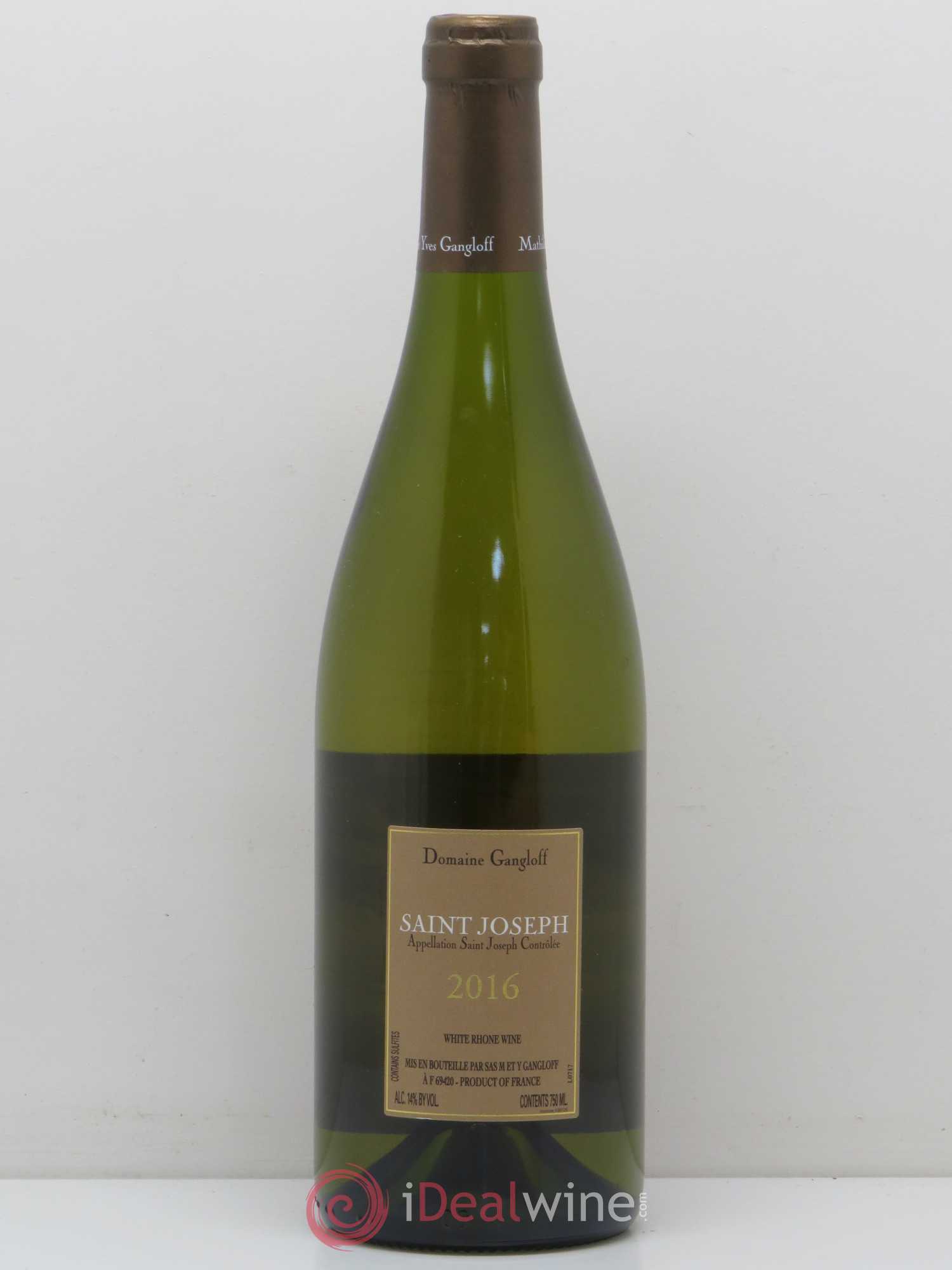 Saint-Joseph Gangloff (Domaine) 2016 - Lot de 1 bouteille - 1