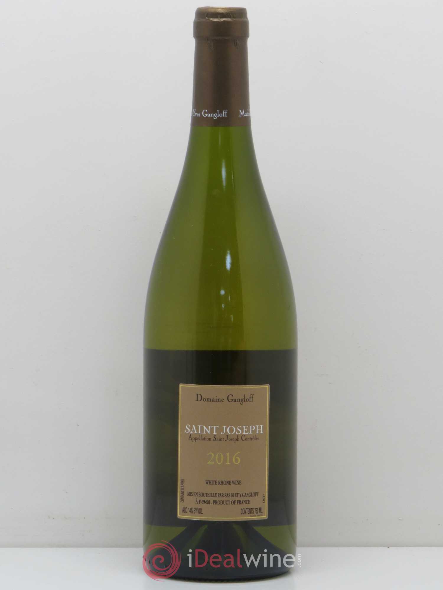 Saint-Joseph Gangloff (Domaine) 2016 - Lot de 1 bouteille - 1