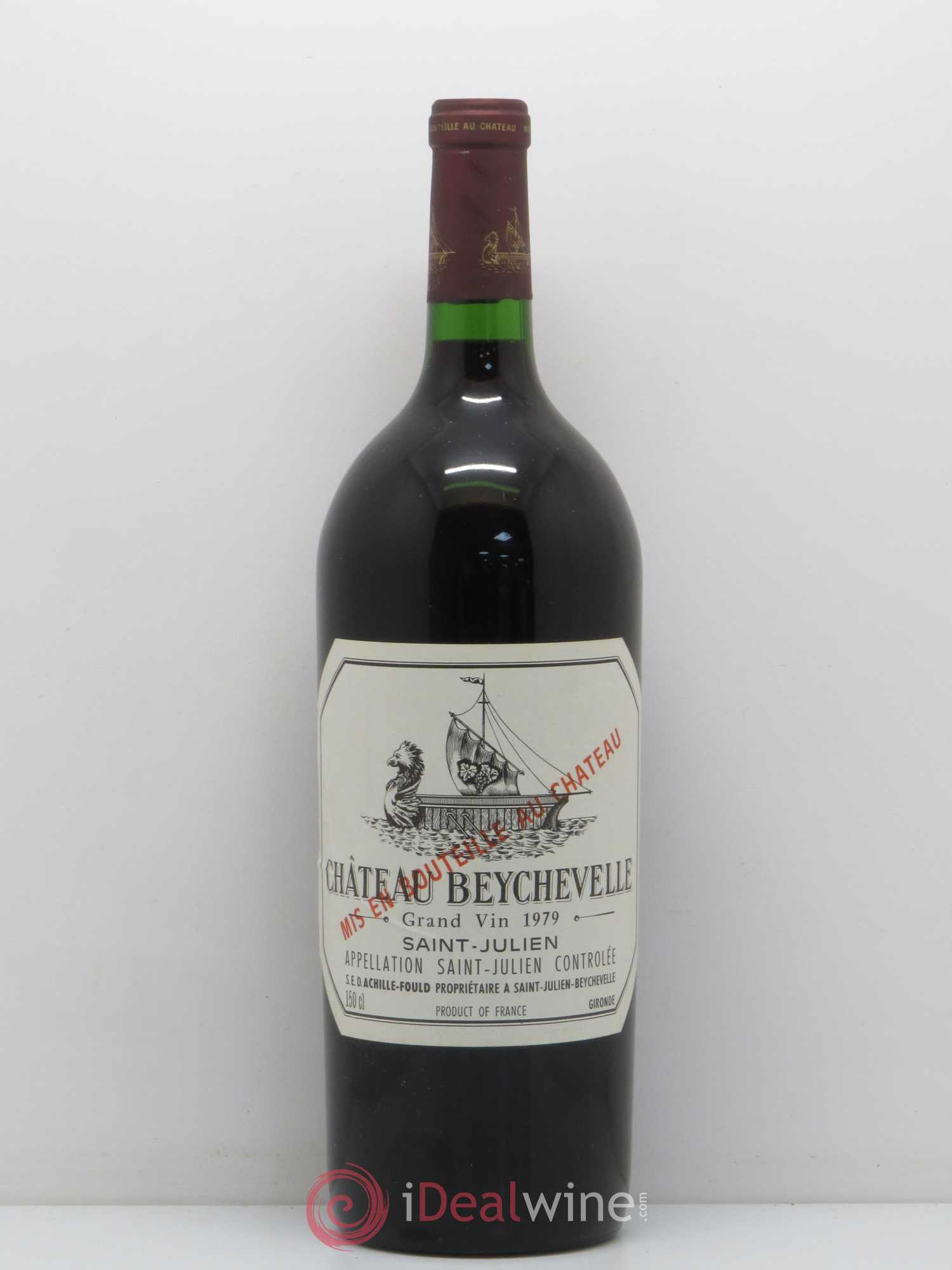Château Beychevelle 4ème Grand Cru Classé 1979 - Lotto di 1 magnum - 0