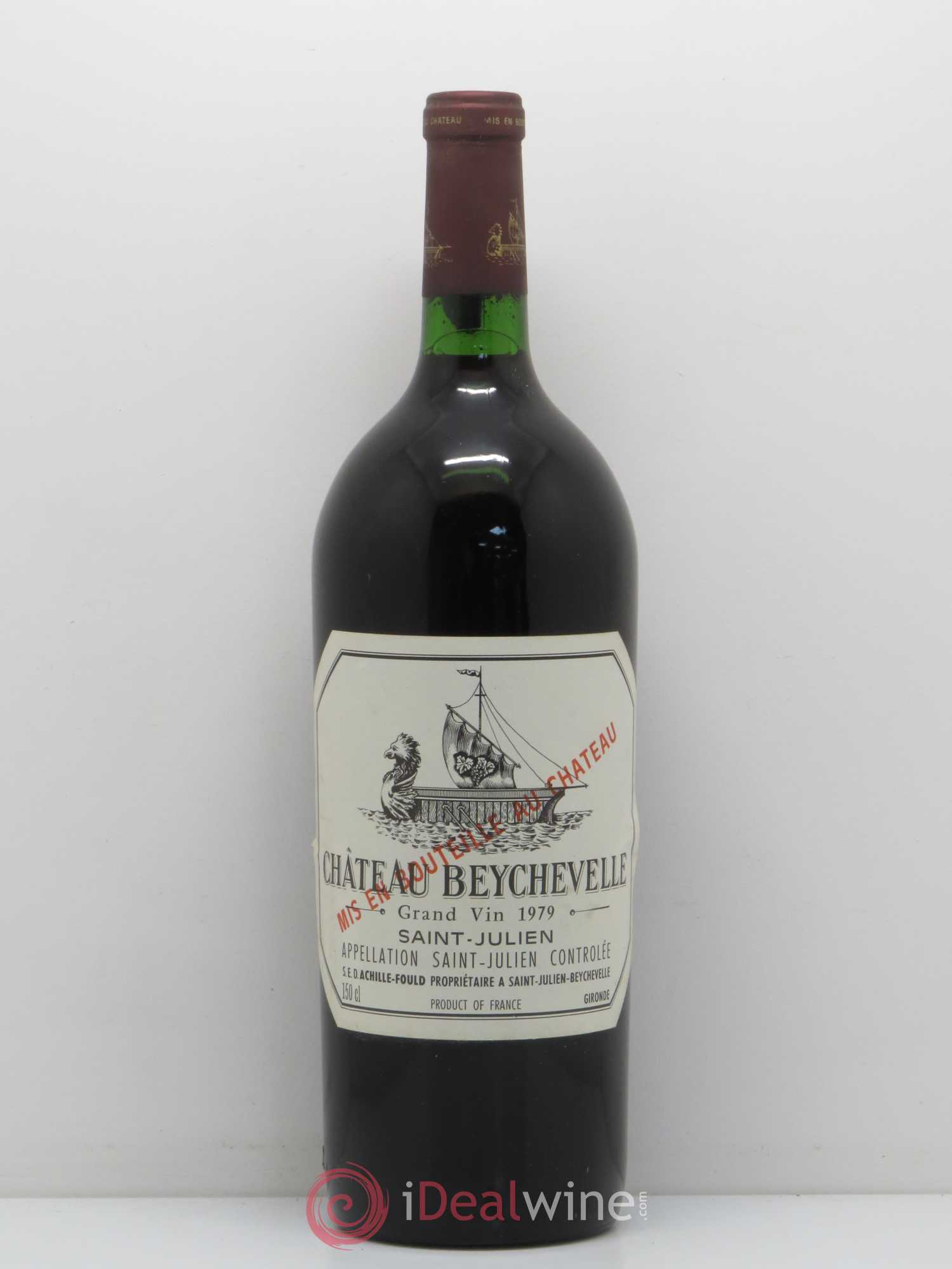 Château Beychevelle 4ème Grand Cru Classé 1979 - Lot de 1 magnum - 0