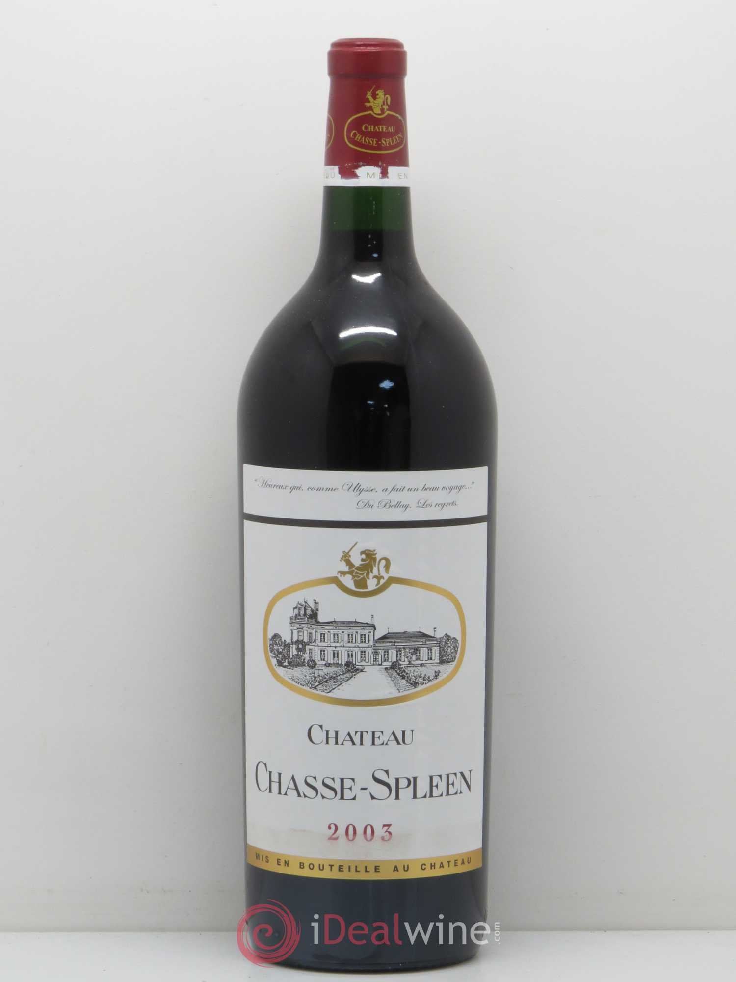 Château Chasse Spleen 2003 - Lot de 1 magnum - 0