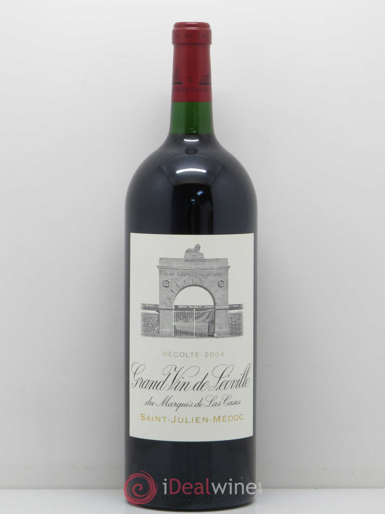 Château Léoville Las Cases 2ème Grand Cru Classé 2004 - Lot de 1 magnum - 0