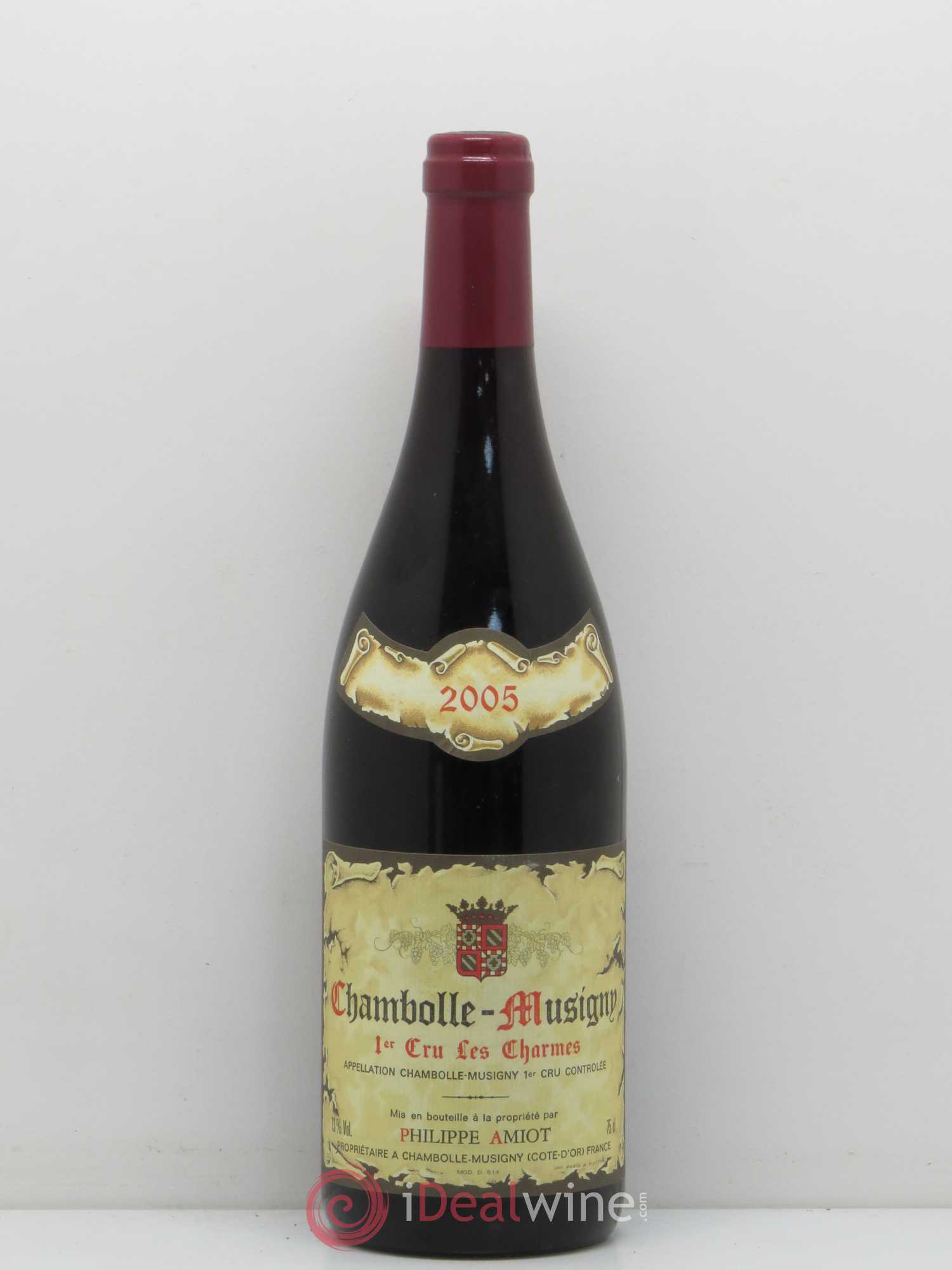 Chambolle-Musigny 1er Cru P.Amiot 2005 - Lot de 1 bouteille - 0