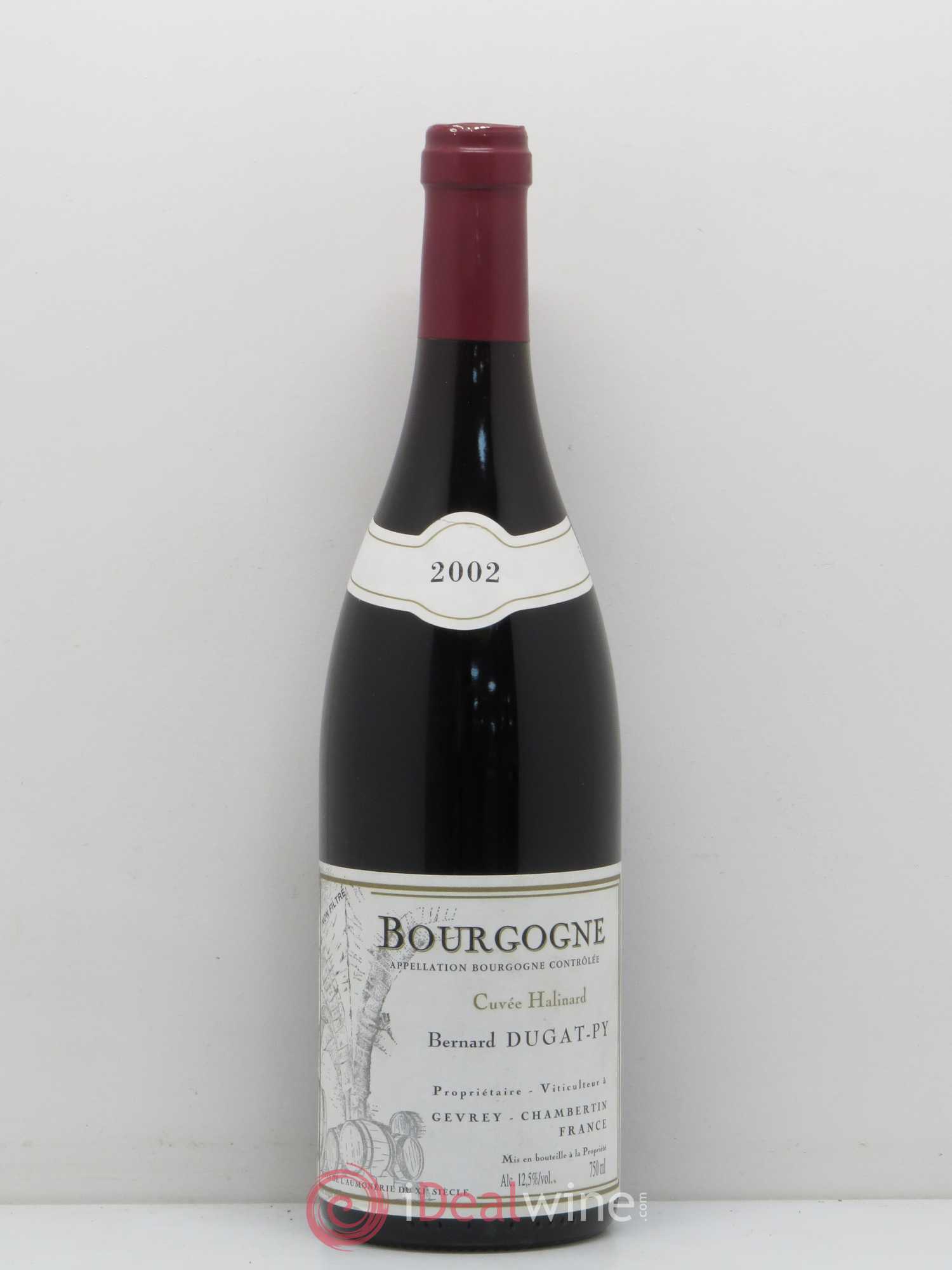 Bourgogne Cuvée Halinard Dugat-Py 2002 - Lot de 1 bouteille - 0