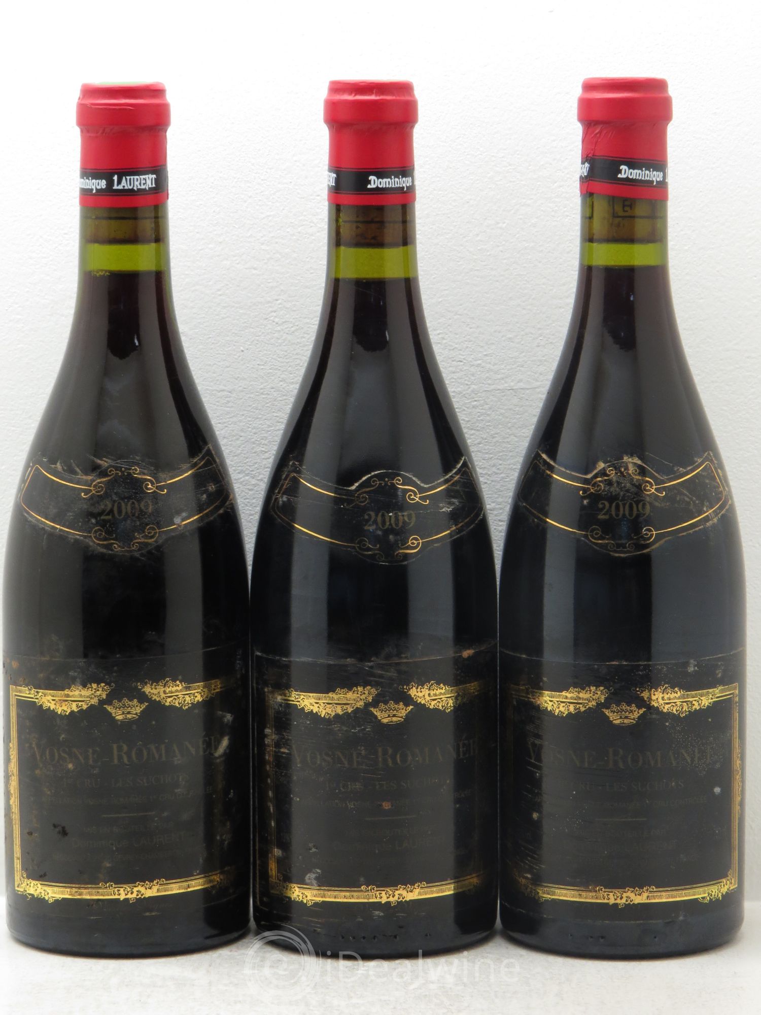 Vosne-Romanée 1er Cru Dominique Laurent 2009 - Lot de 3 bouteilles - 0