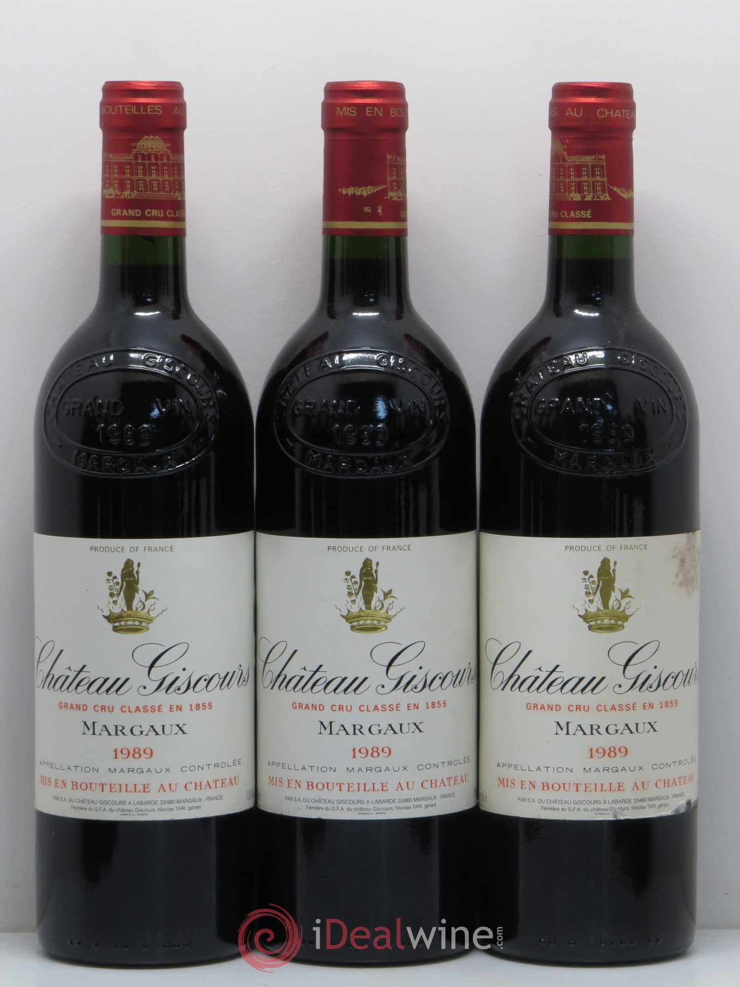 Château Giscours 3ème Grand Cru Classé 1989 - Lot de 12 bouteilles - 1