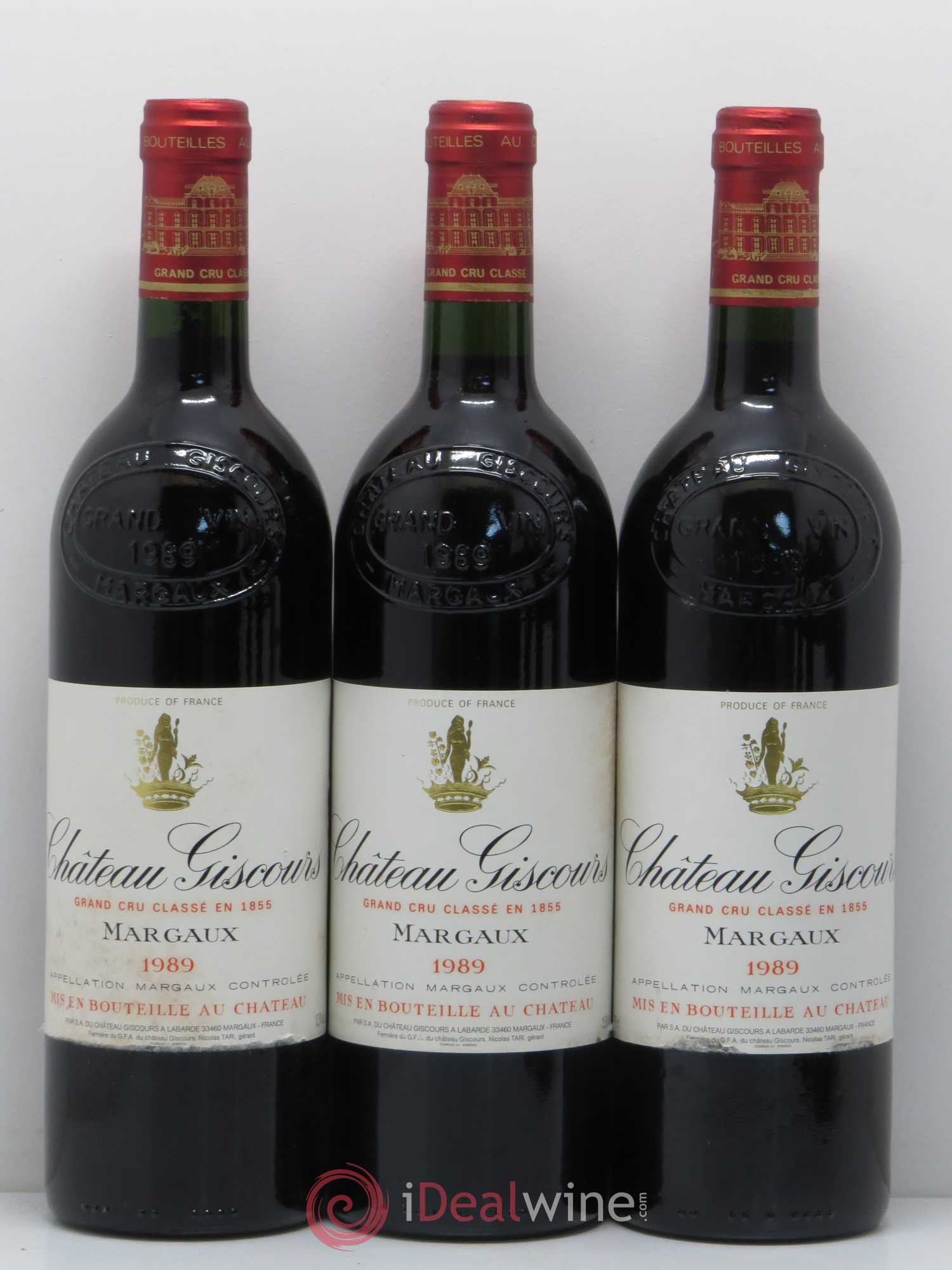 Château Giscours 3ème Grand Cru Classé 1989 - Lot de 12 bouteilles - 3