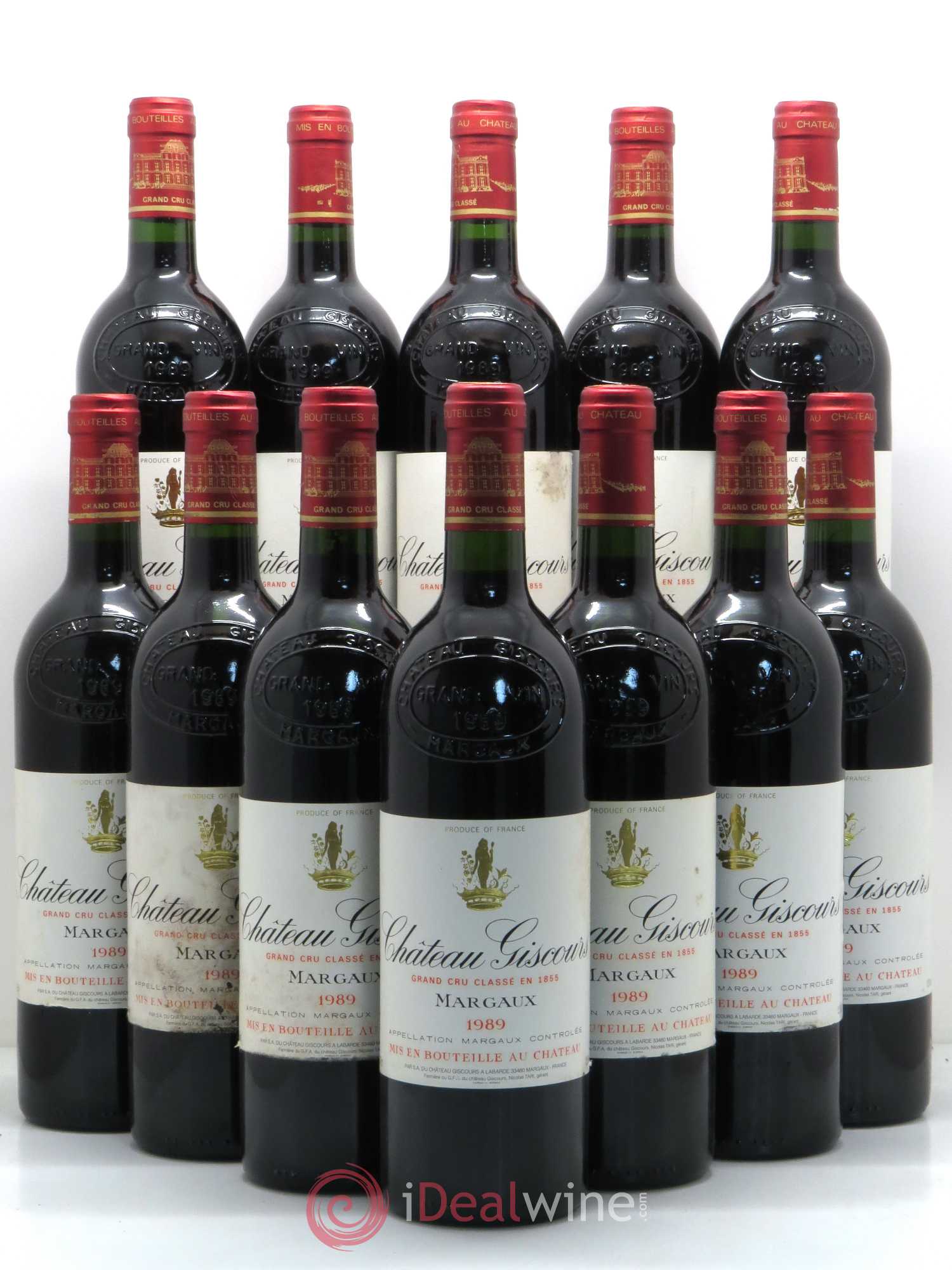 Château Giscours 3ème Grand Cru Classé 1989 - Lot de 12 bouteilles - 0