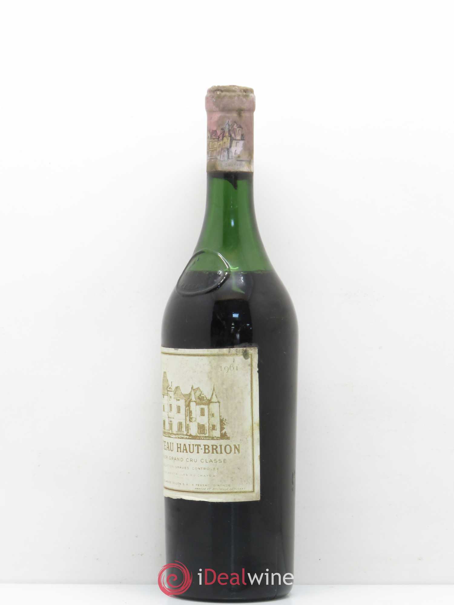Château Haut Brion 1er Grand Cru Classé 1961 - Lot de 1 bouteille - 1