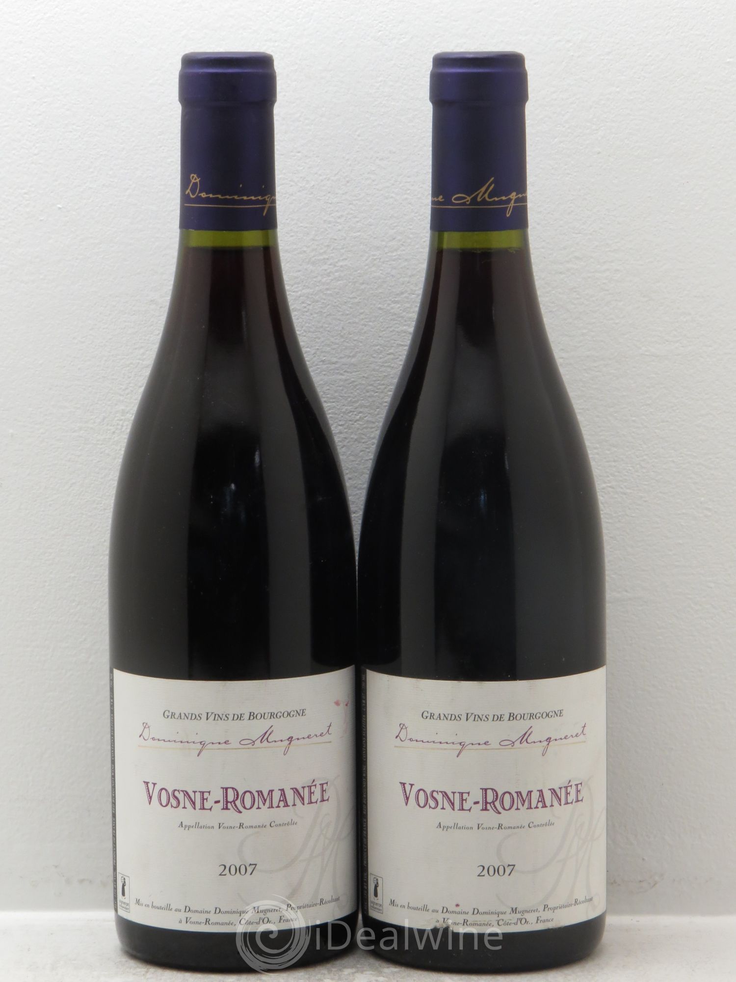 Vosne-Romanée Dominique Mugneret (Domaine) 2007 - Lot de 2 bouteilles - 0