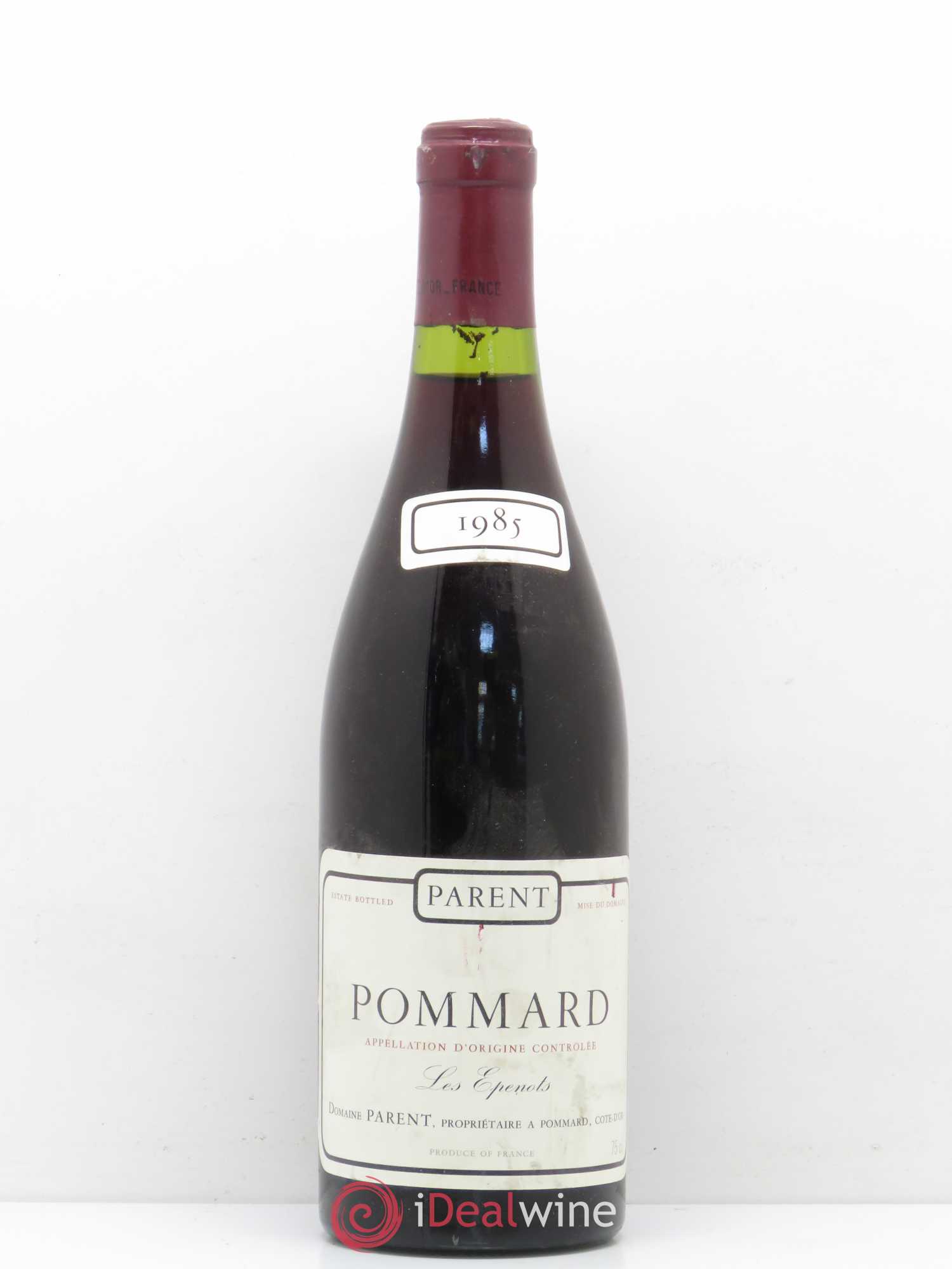 Pommard 1er Cru Clos des Epenots Domaine Parent 1985 - Posten von 1 Flasche - 0