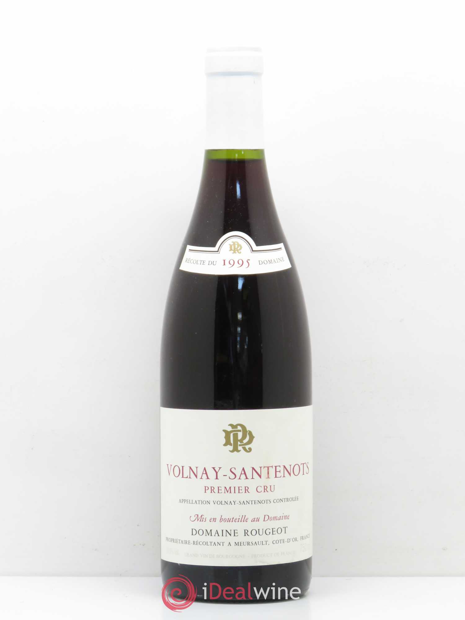Volnay Les Santenots Domaine Rougeot 1995 - Lot de 1 bouteille - 0
