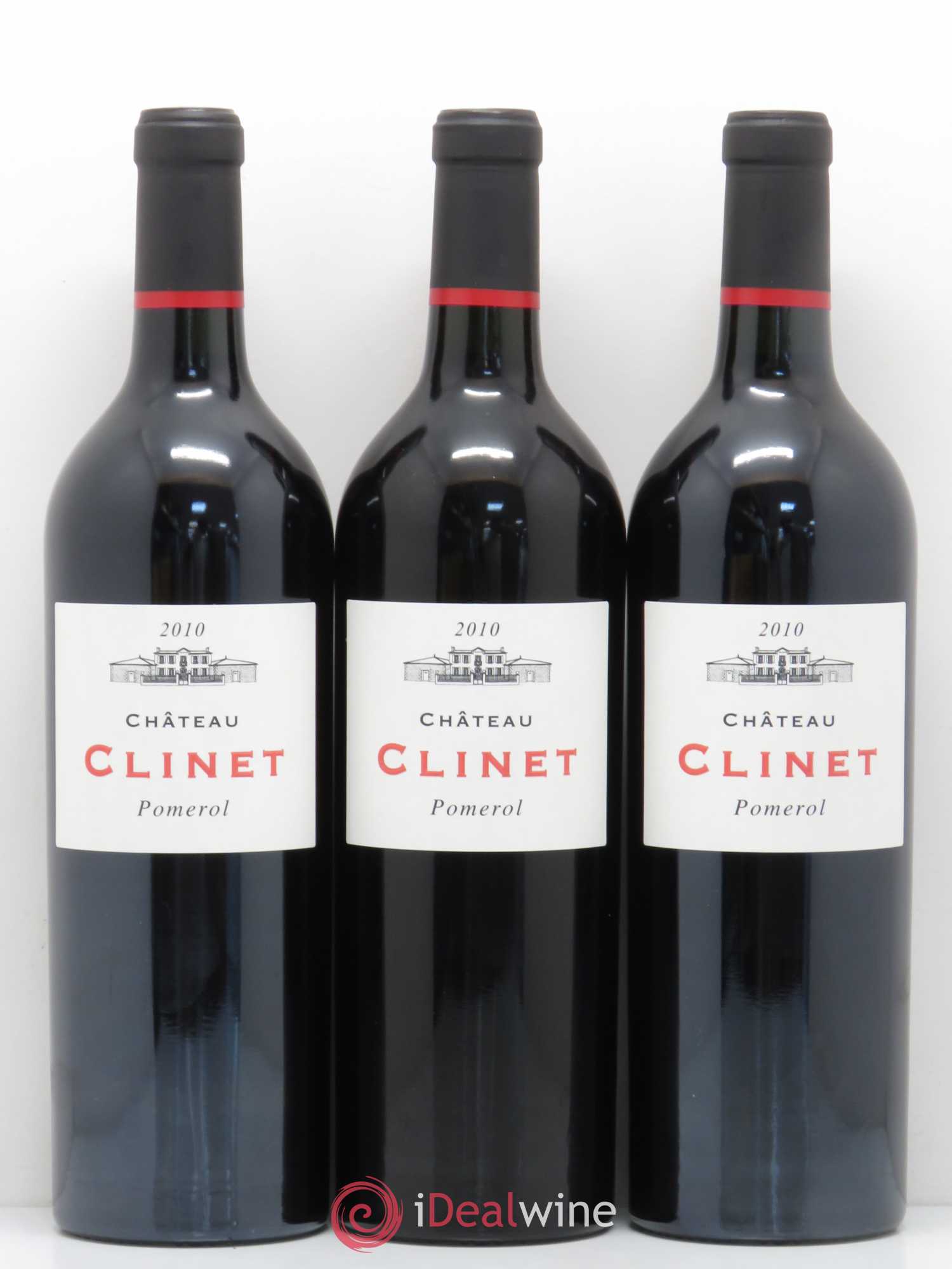 Château Clinet 2010 - Lot de 6 bouteilles - 1