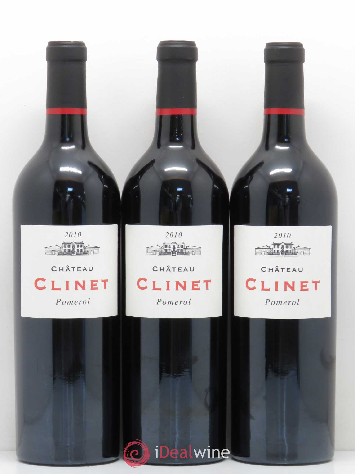 Château Clinet 2010 - Lot de 6 bouteilles - 2