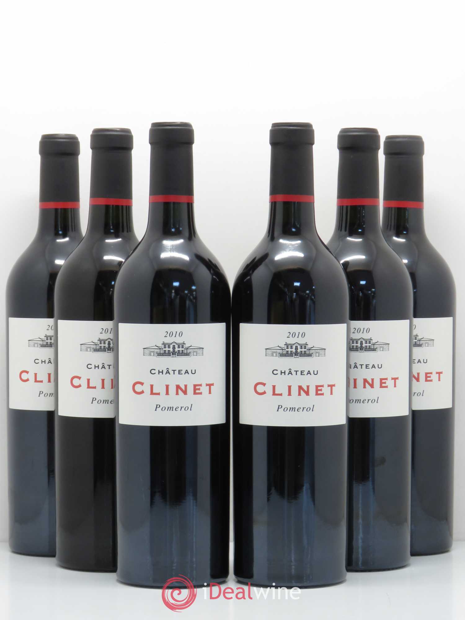 Château Clinet 2010 - Lot de 6 bouteilles - 0