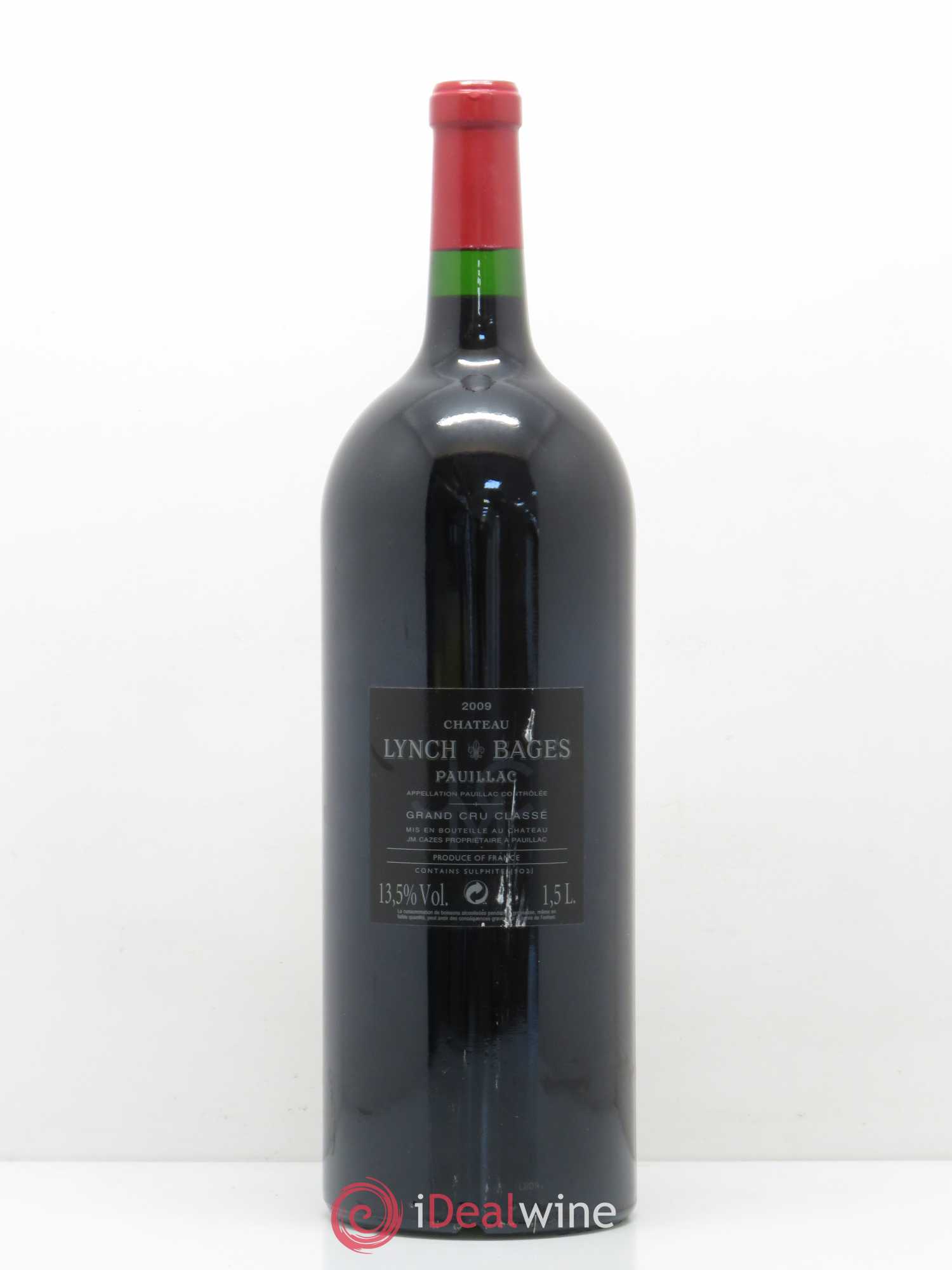 Château Lynch Bages 5ème Grand Cru Classé 2009 - Lot de 1 magnum - 1