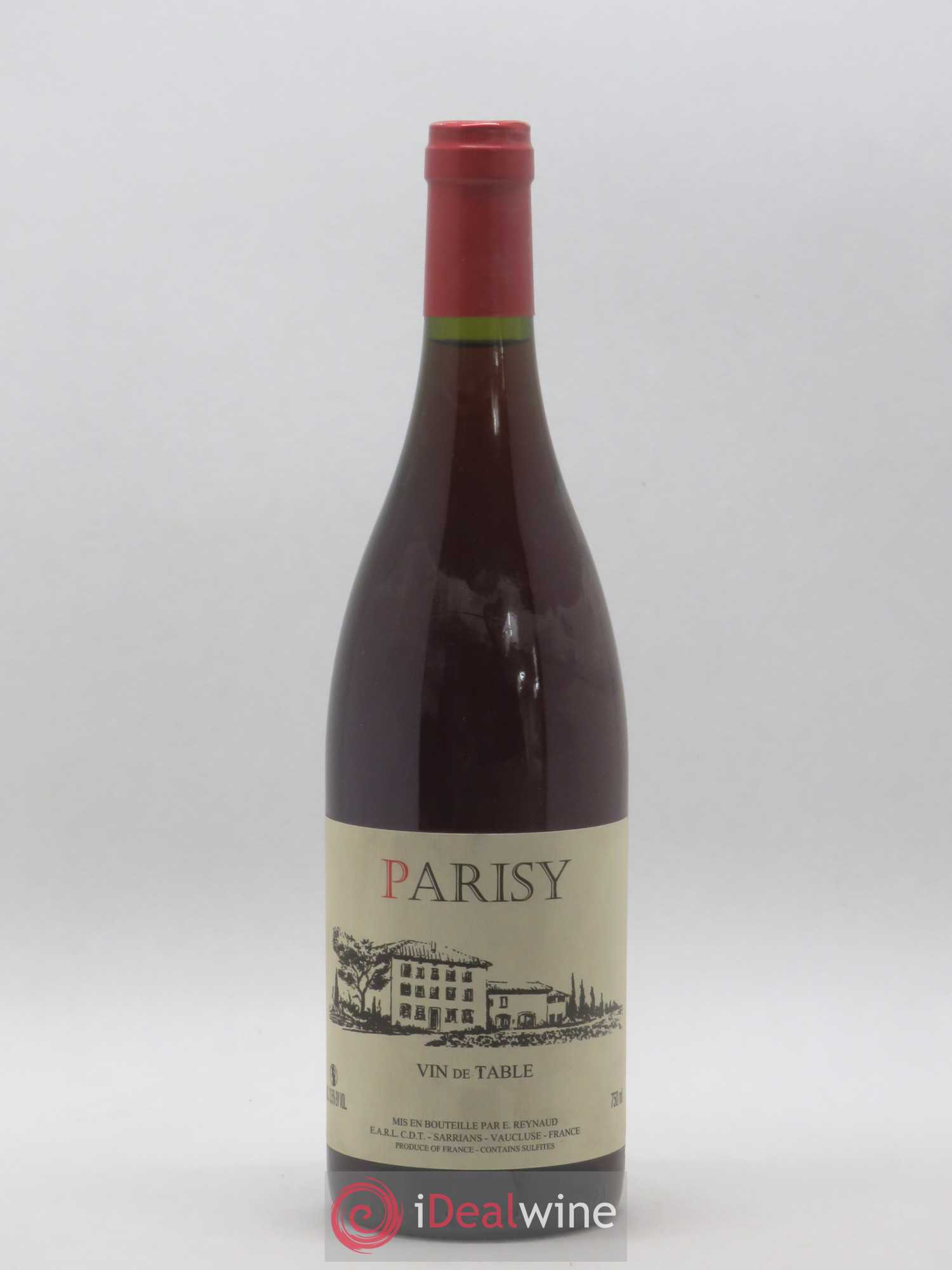 Vin de Table Parisy Emmanuel Reynaud 2015 - Lot de 1 bouteille - 0