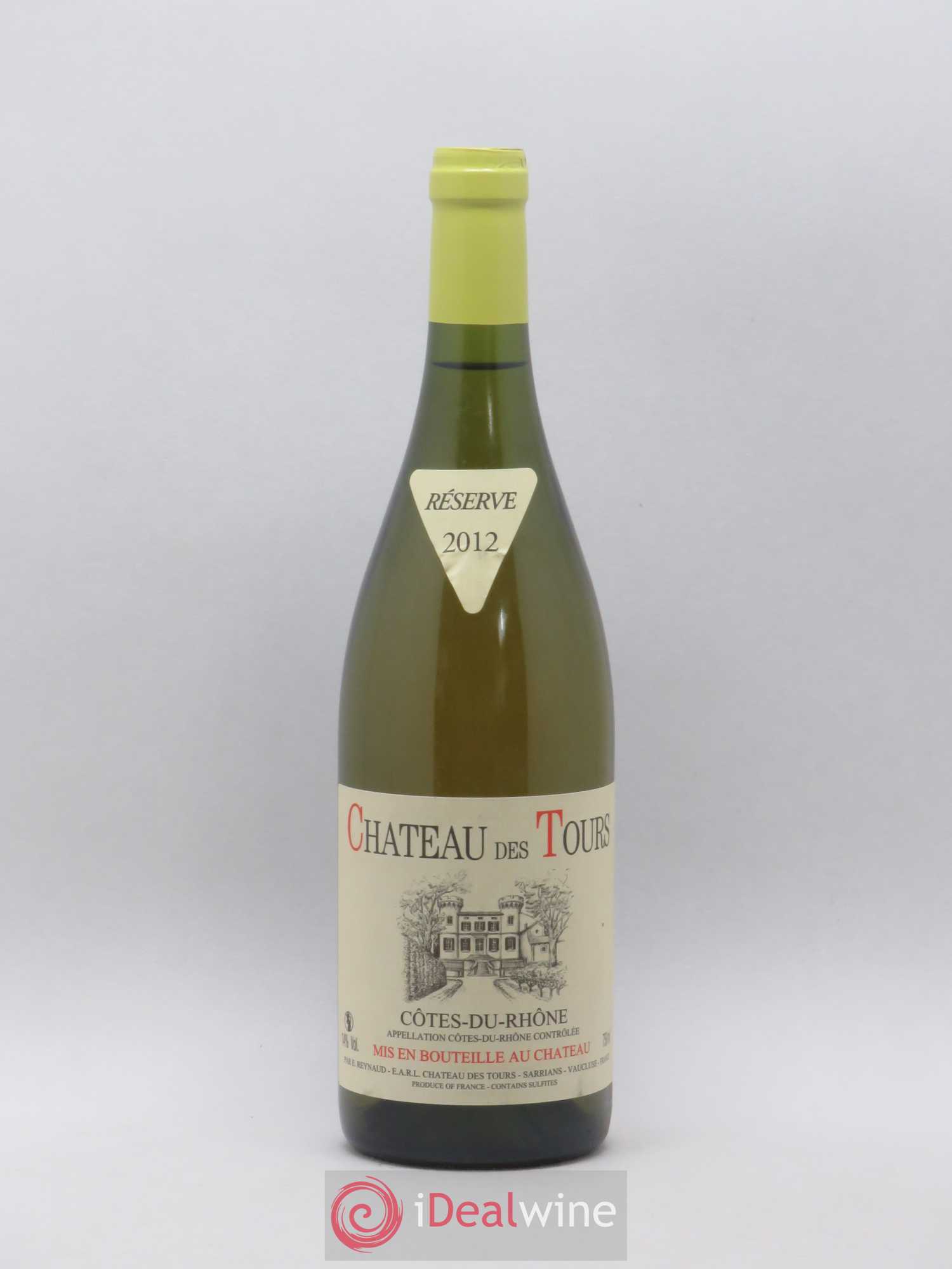 Côtes-du-Rhône Château des Tours Emmanuel Reynaud 2012 - Lot de 1 bouteille - 0