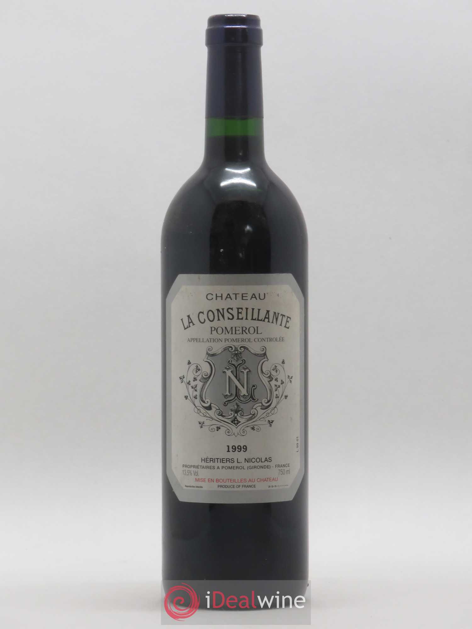 Château la Conseillante 1999 - Lot de 1 bouteille - 0