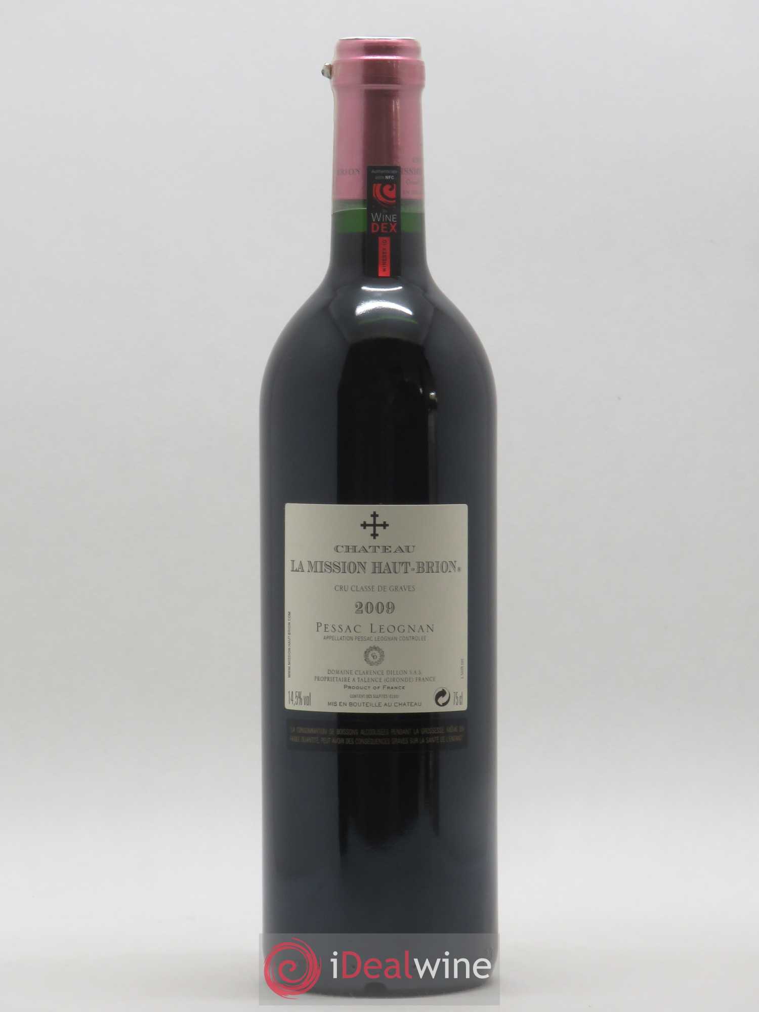 Château la Mission Haut-Brion Cru Classé de Graves 2009 - Posten von 1 Flasche - 1