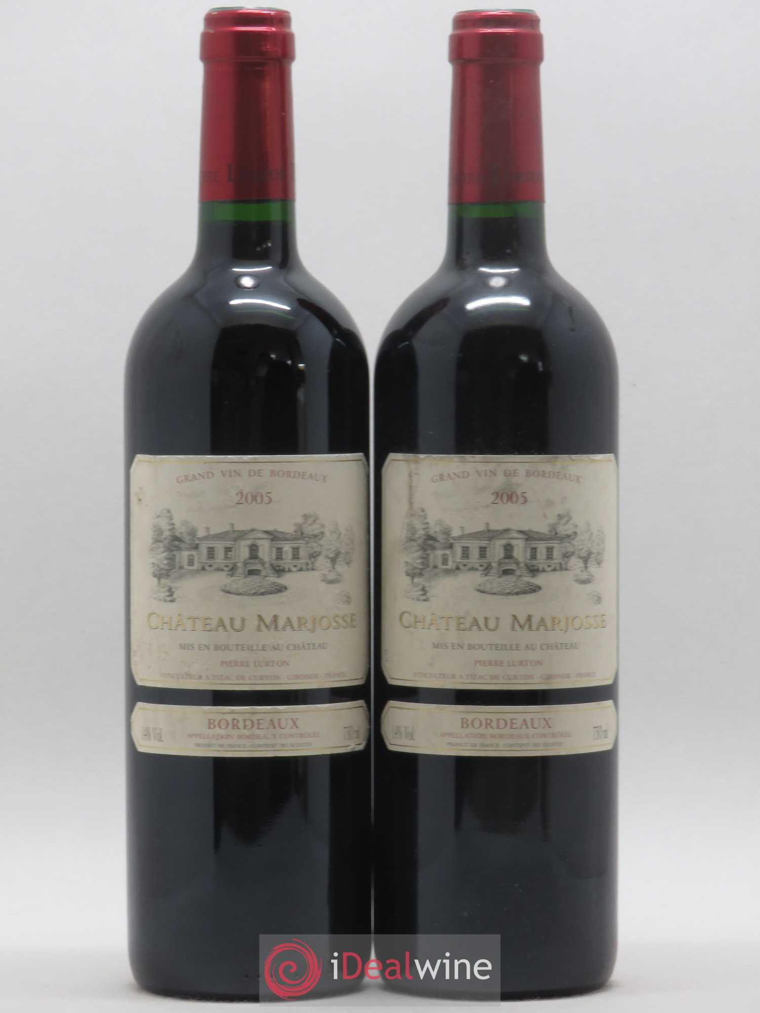 Château Marjosse 2005 - Lot de 2 bouteilles - 0