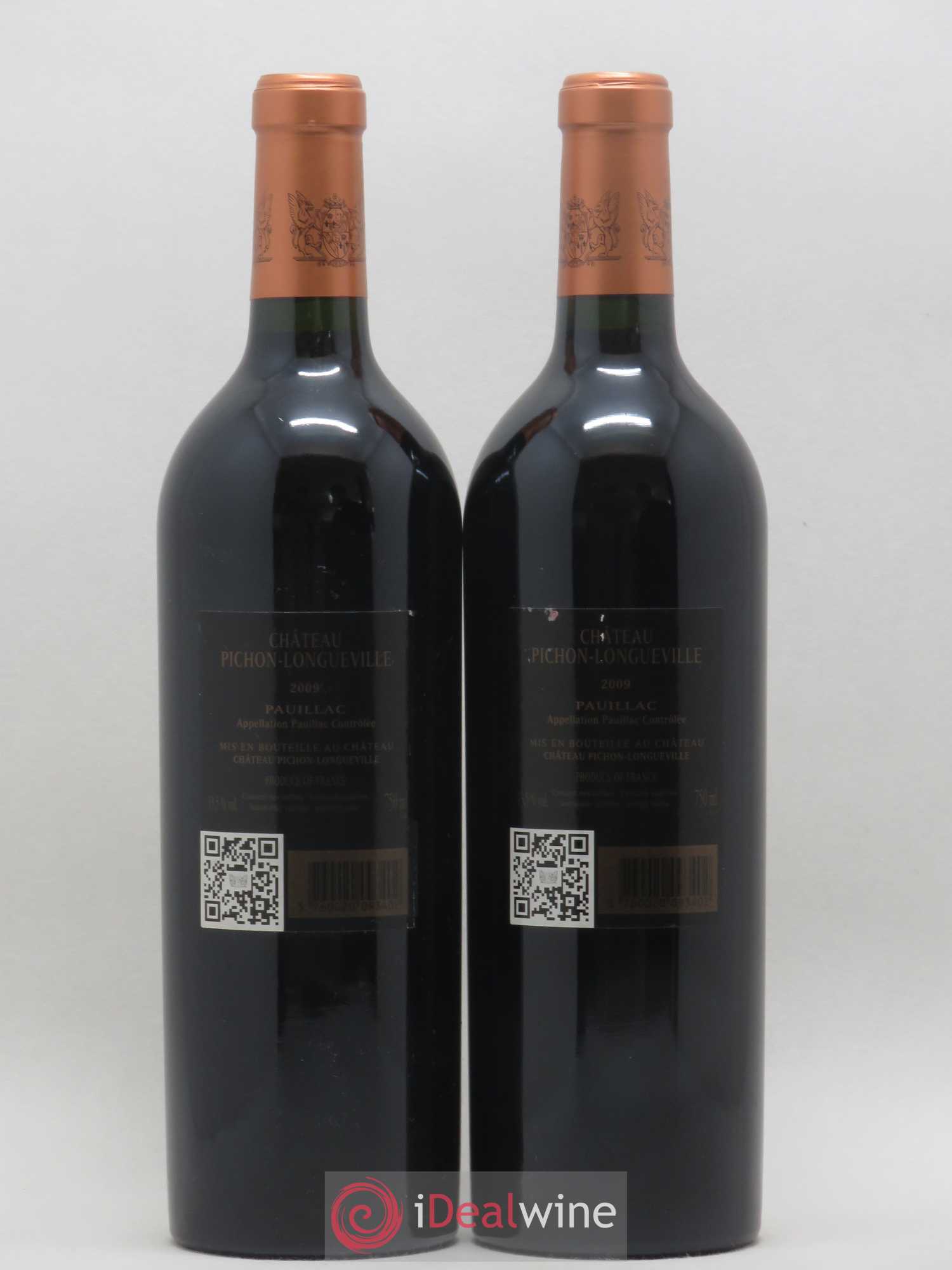 Pichon Longueville Baron 2ème Grand Cru Classé 2009 - Lot de 2 bouteilles - 1
