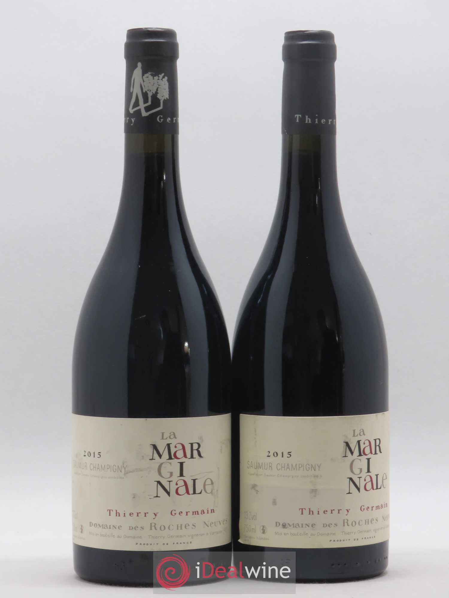 Saumur-Champigny La Marginale Domaine des Roches Neuves - Thierry Germain 2015 - Lot de 2 bouteilles - 0