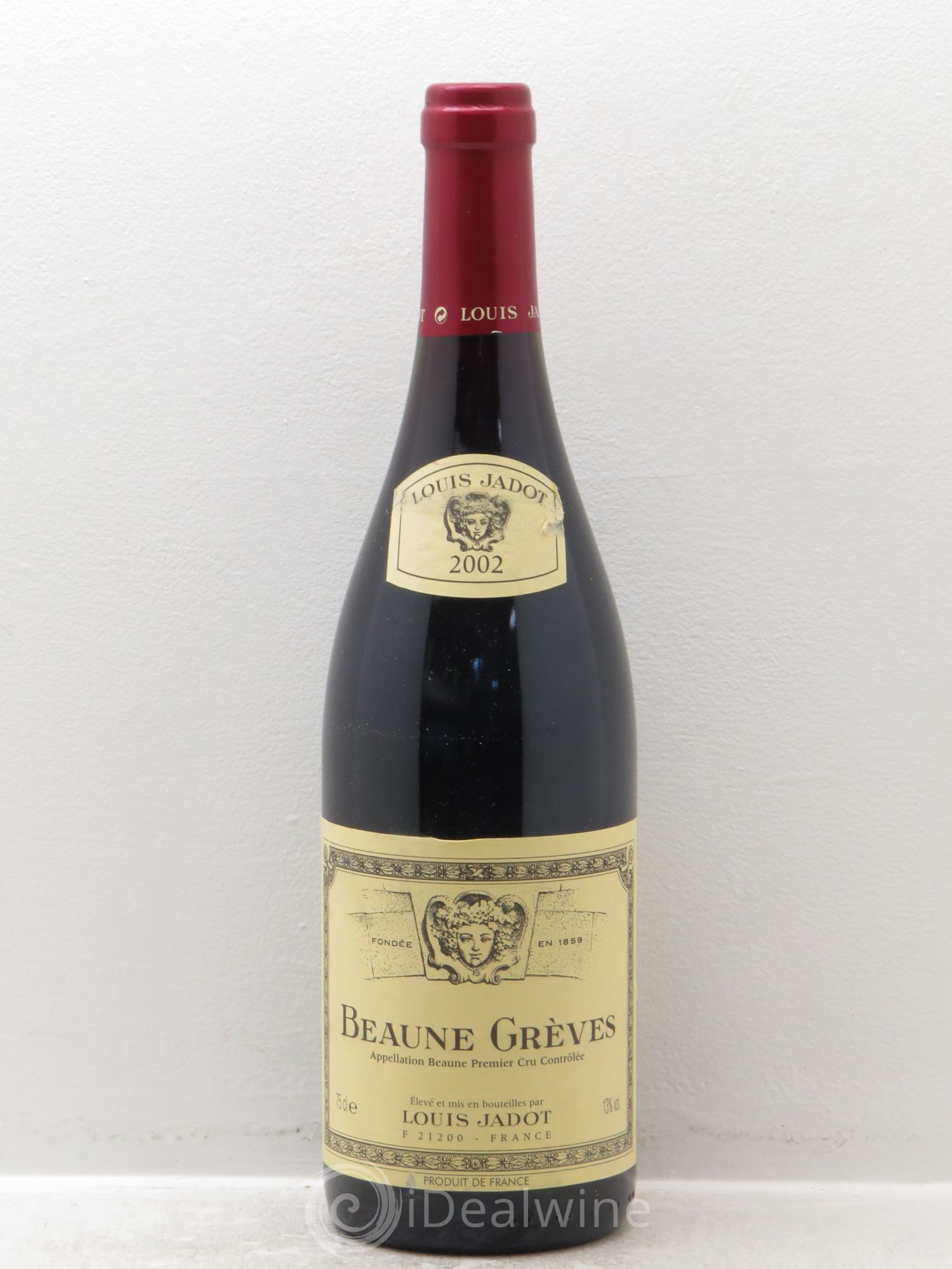 Beaune 1er Cru Grèves Domaine Louis Jadot 2002 - Lot de 1 bouteille - 0