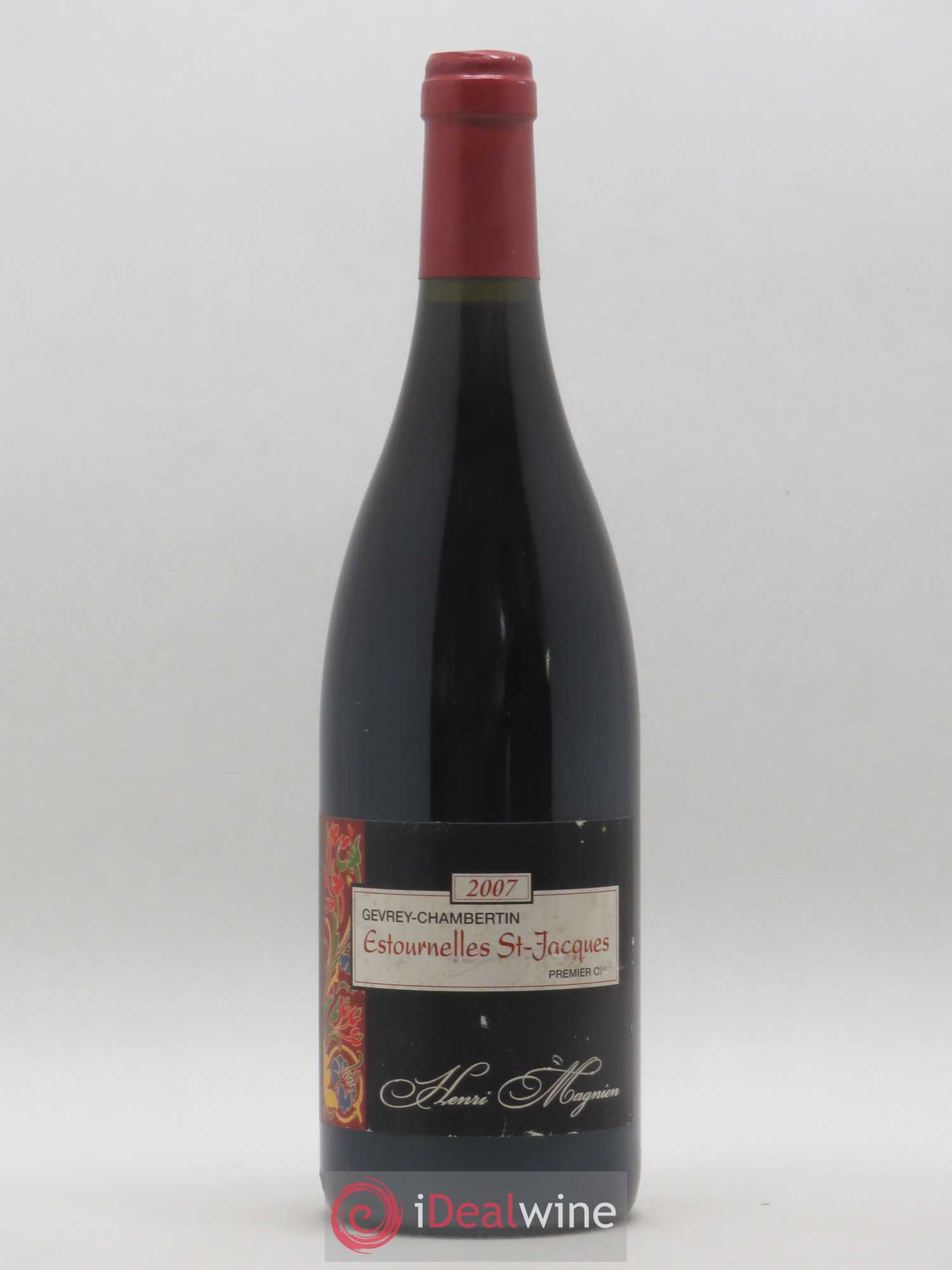 Gevrey-Chambertin 1er Cru Estournelles Saint-Jacques Henri Magnien (Domaine) 2007 - Lot de 1 bouteille - 0