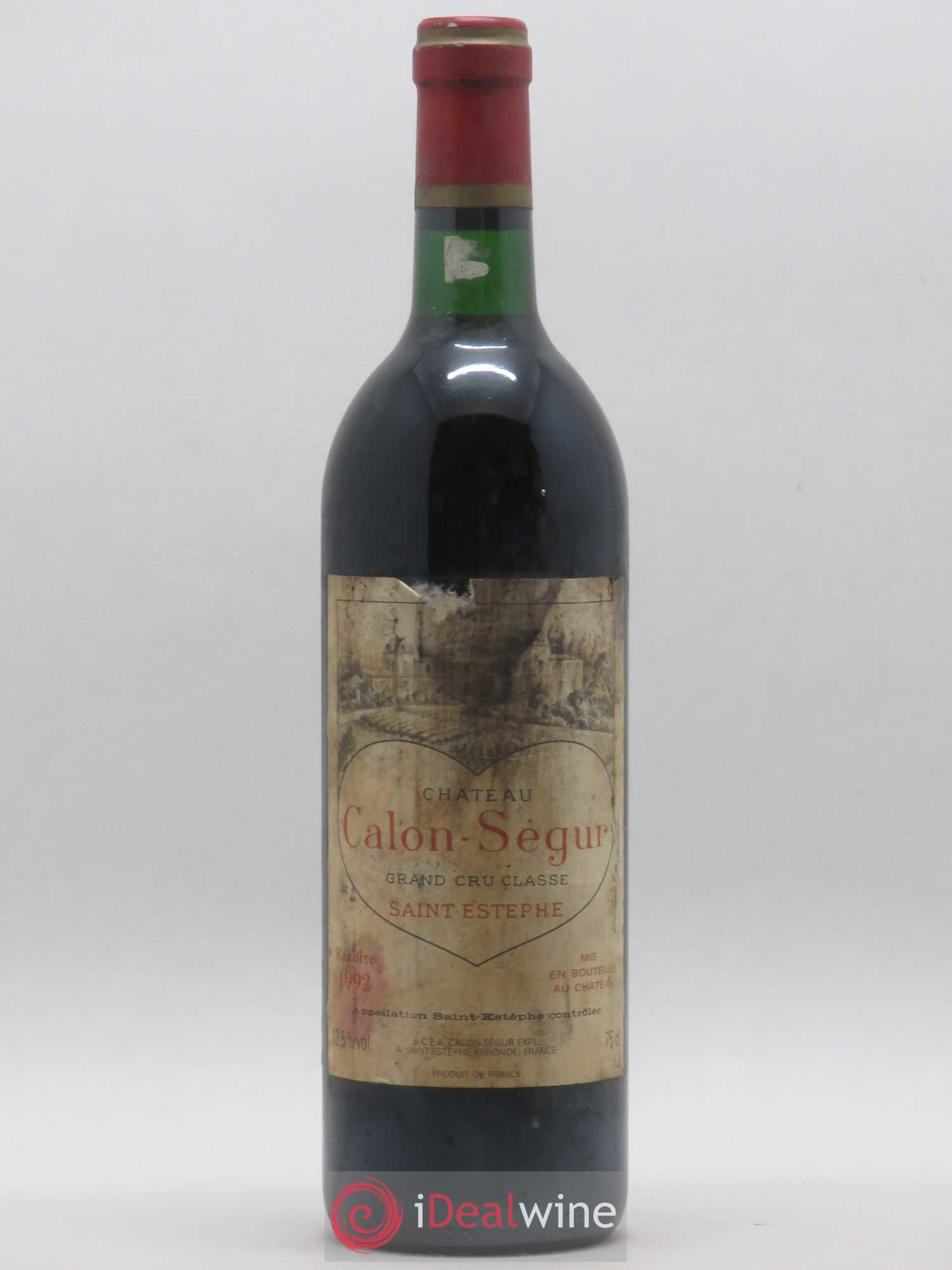 Château Calon Ségur 3ème Grand Cru Classé 1992 - Lot de 1 bouteille - 0
