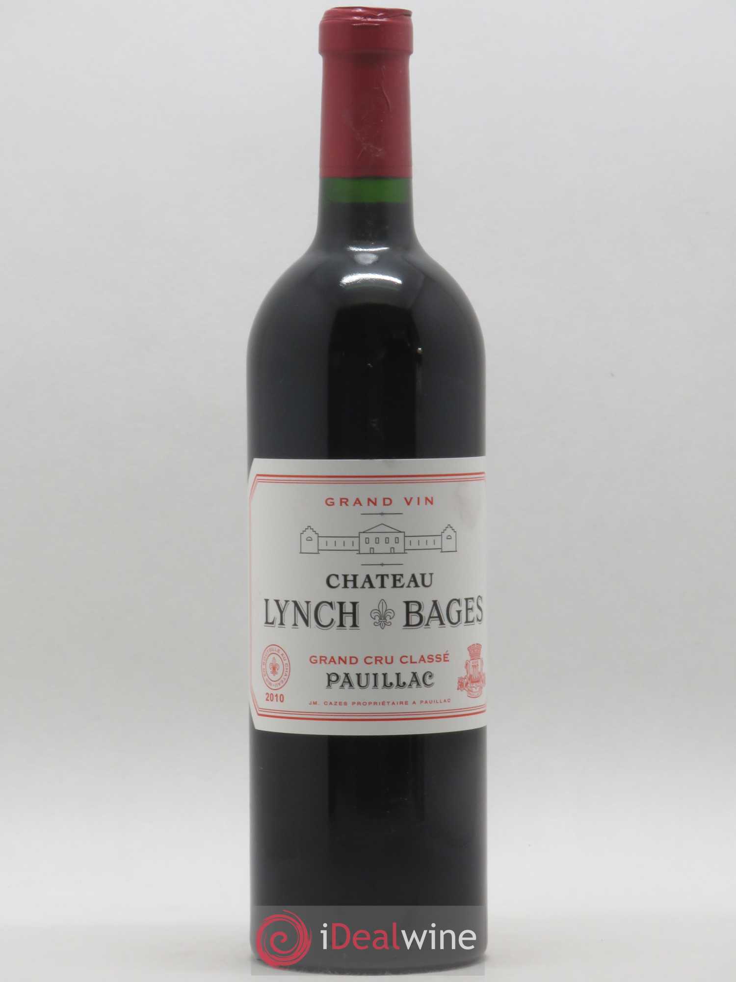 Château Lynch Bages 5ème Grand Cru Classé 2010 - Lot de 1 bouteille - 0