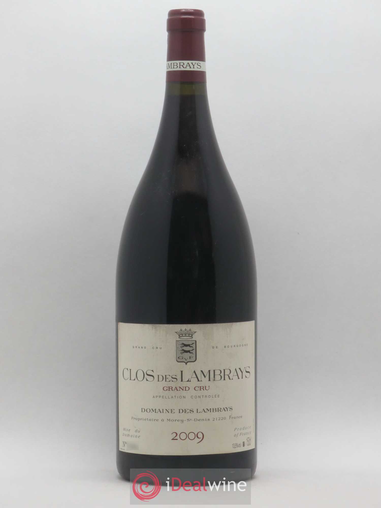Clos des Lambrays Grand Cru Domaine des Lambrays 2009 - Lot de 1 magnum - 0