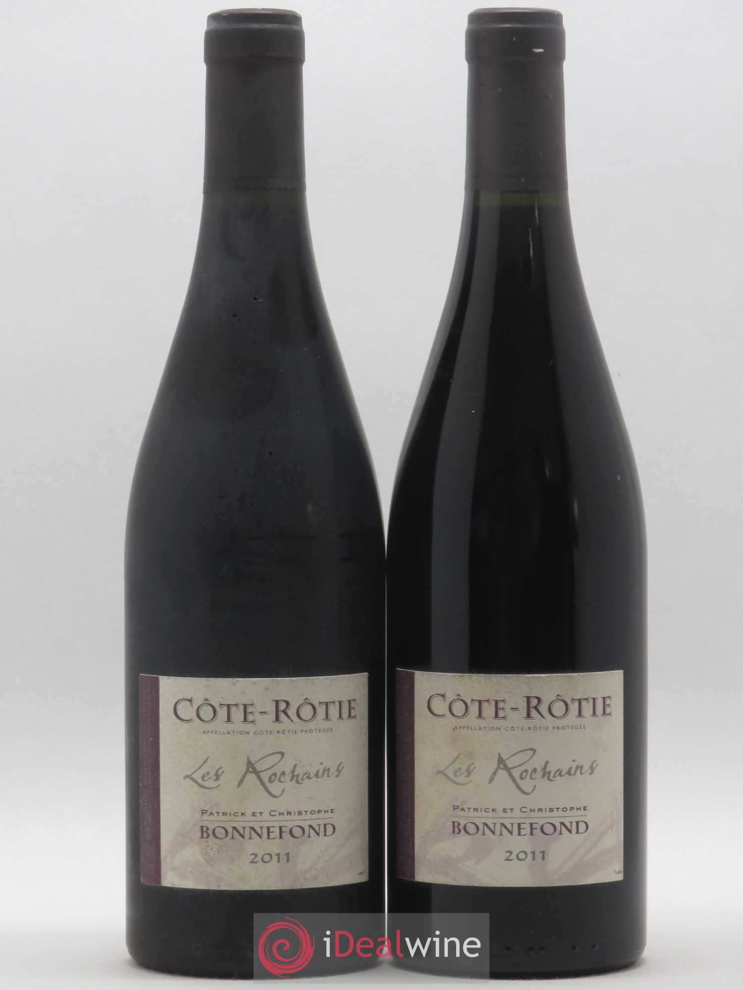 Côte-Rôtie Les Rochains Domaine Bonnefond 2011 - Lot de 2 bouteilles - 0