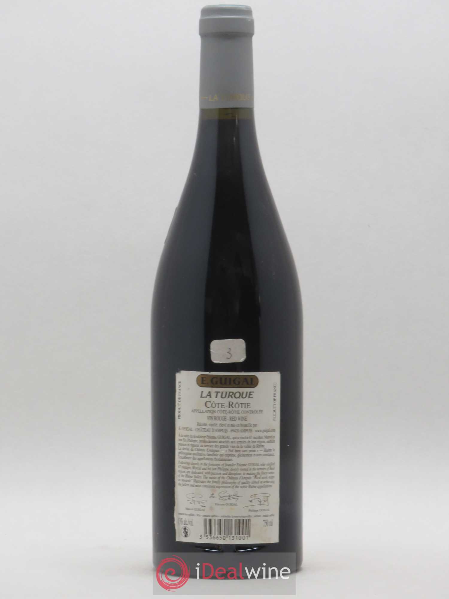 Côte-Rôtie La Turque Guigal 2005 - Lot de 1 bouteille - 1
