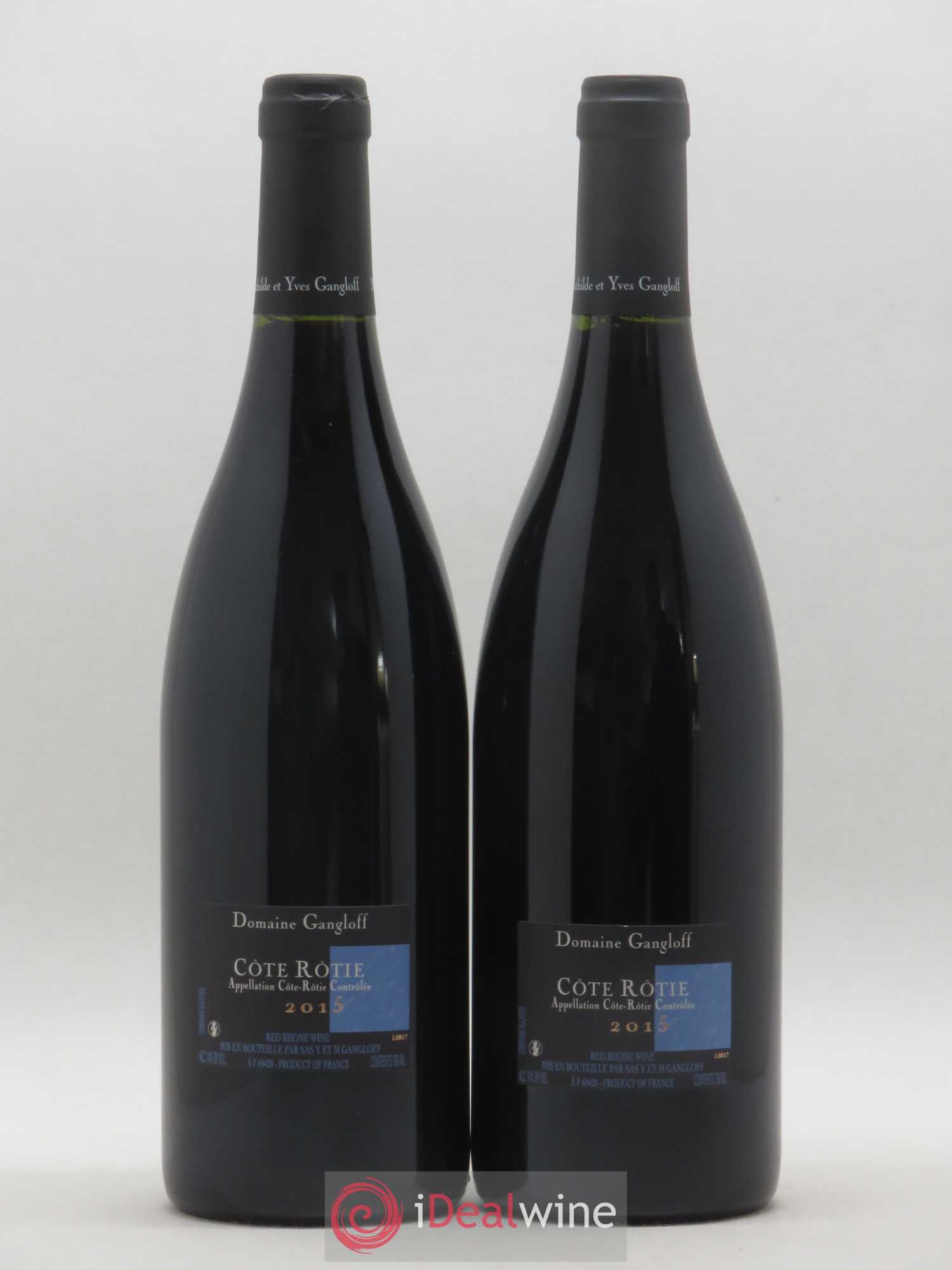 Côte-Rôtie La Barbarine Gangloff (Domaine) 2015 - Lot de 2 bouteilles - 1