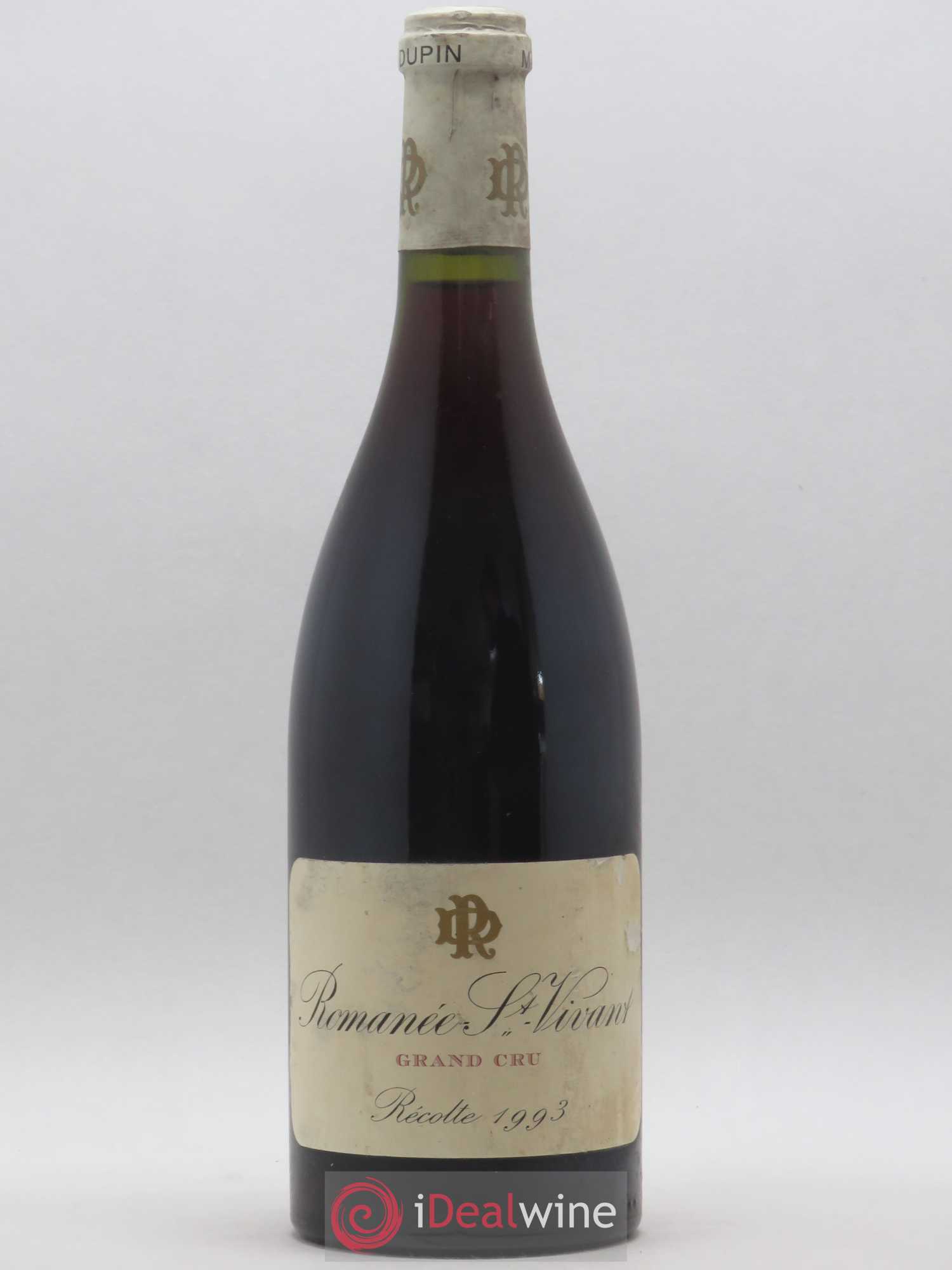 Romanée-Saint-Vivant Grand Cru Marc Rougeot-Dupin 1993 - Lot de 1 bouteille - 0