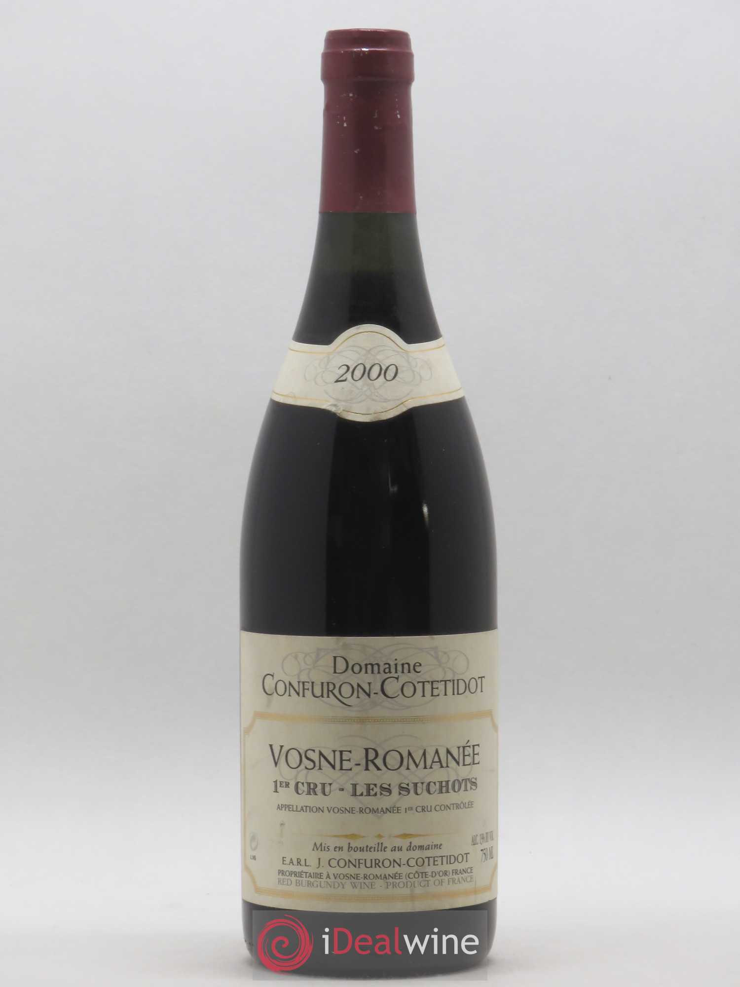 Vosne-Romanée 1er Cru Les Suchots Confuron-Cotetidot 2000 - Lot de 1 bouteille - 0