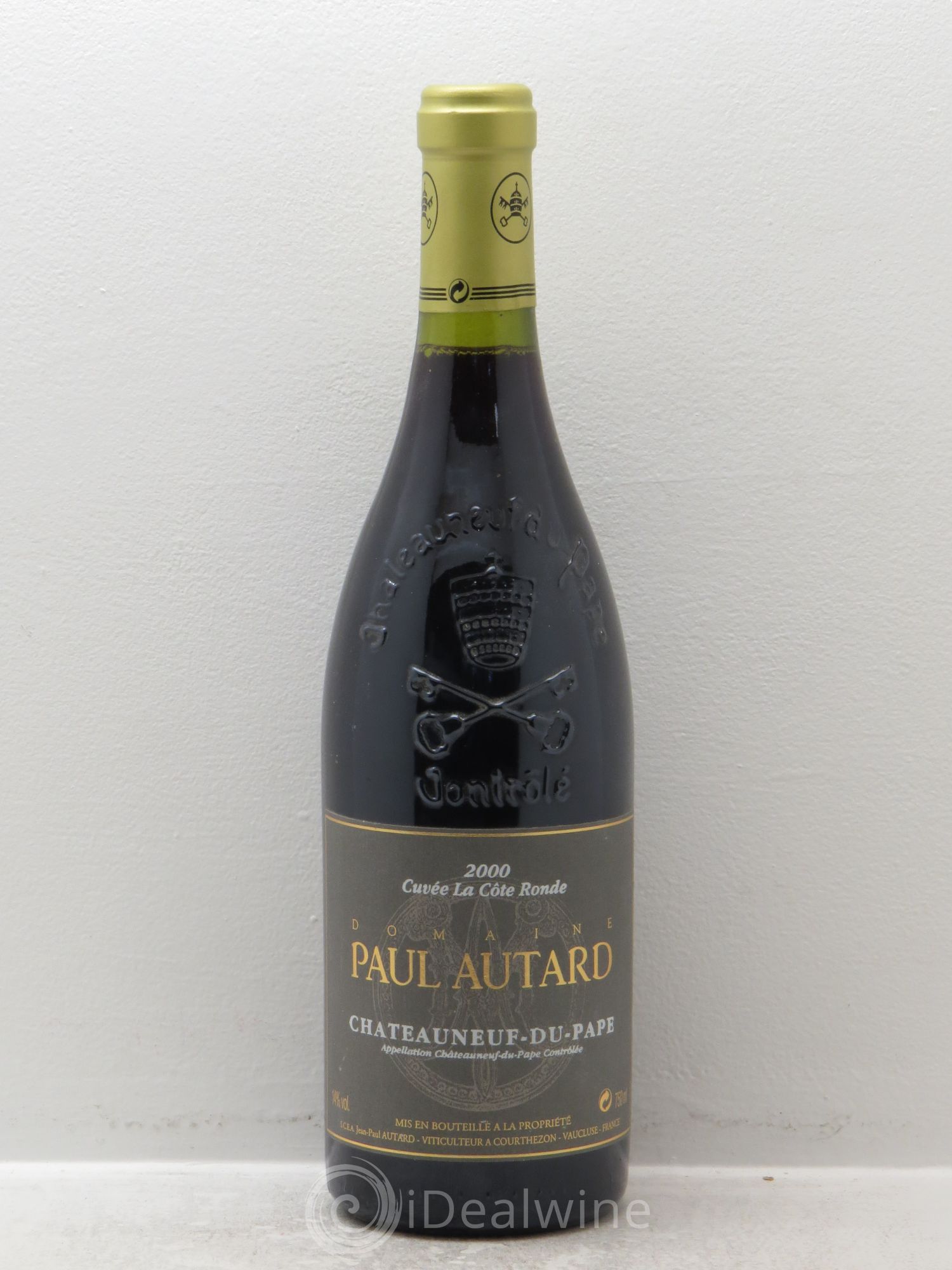 Châteauneuf-du-Pape Domaine Paul Autard La Côte Ronde Jean-Paul Autard 2000 - Lot de 1 bouteille - 0