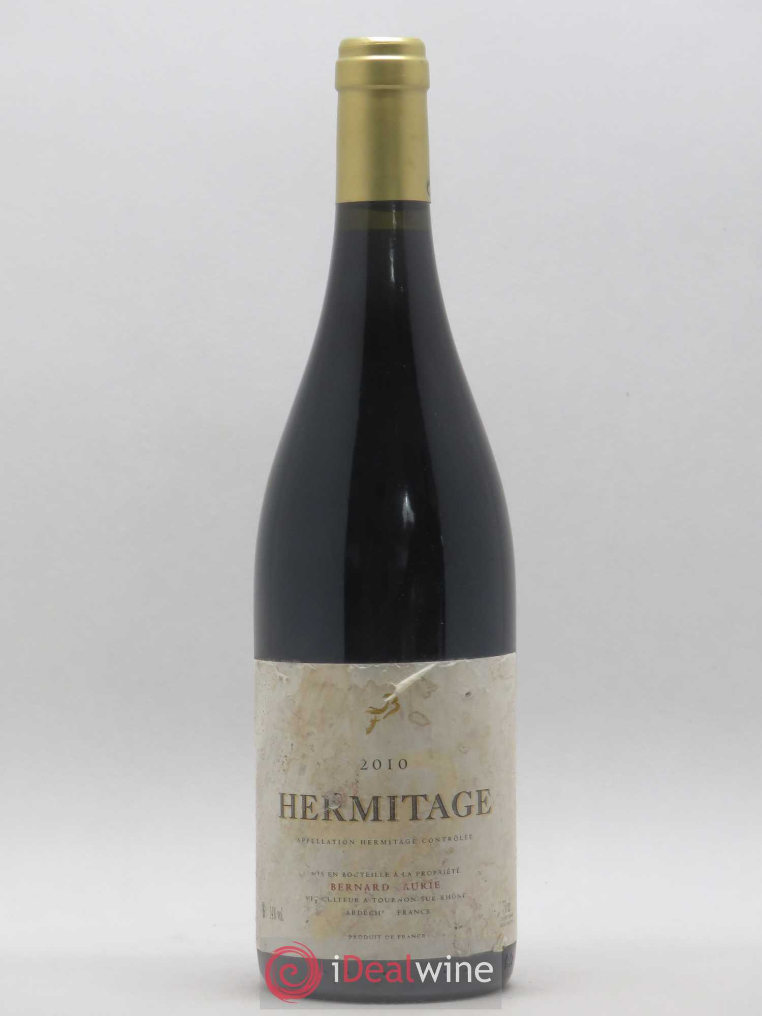 Hermitage Bessards Méal (capsule dorée) Bernard Faurie 2010 - Lot de 1 bouteille - 0
