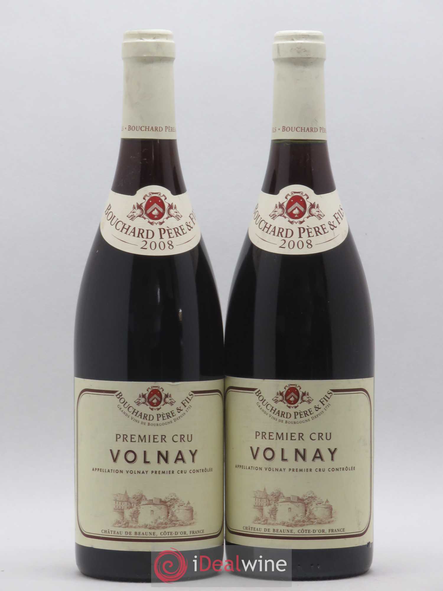 Volnay 1er Cru Bouchard 2008 - Lot de 2 bouteilles - 0