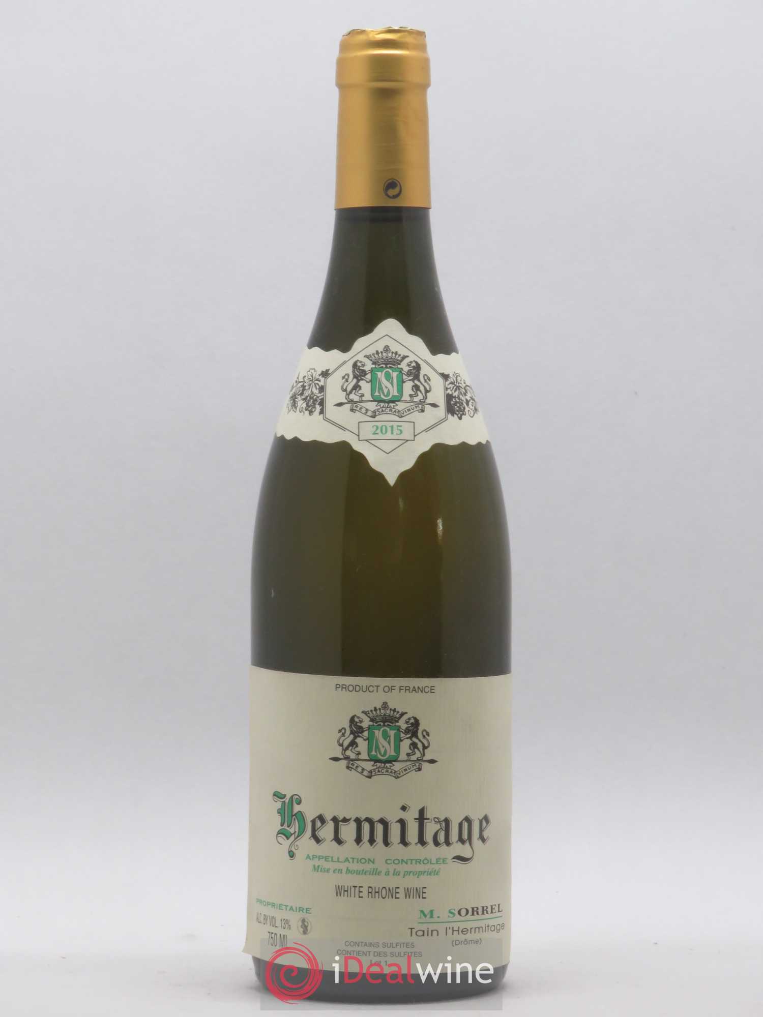 Hermitage Marc Sorrel 2015 - Posten von 1 Flasche - 0