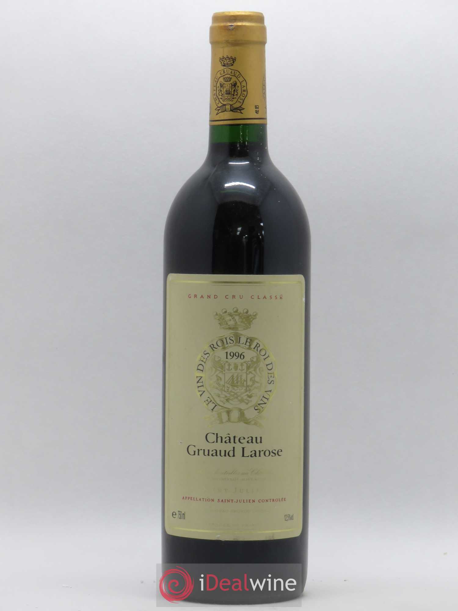 Château Gruaud Larose 2ème Grand Cru Classé 1996 - Lot de 1 bouteille - 0