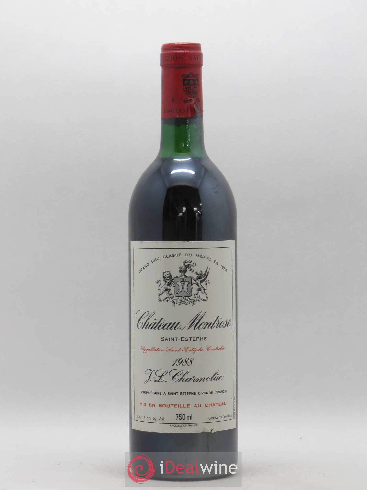 Château Montrose 2ème Grand Cru Classé 1988 - Lot de 1 bouteille - 0