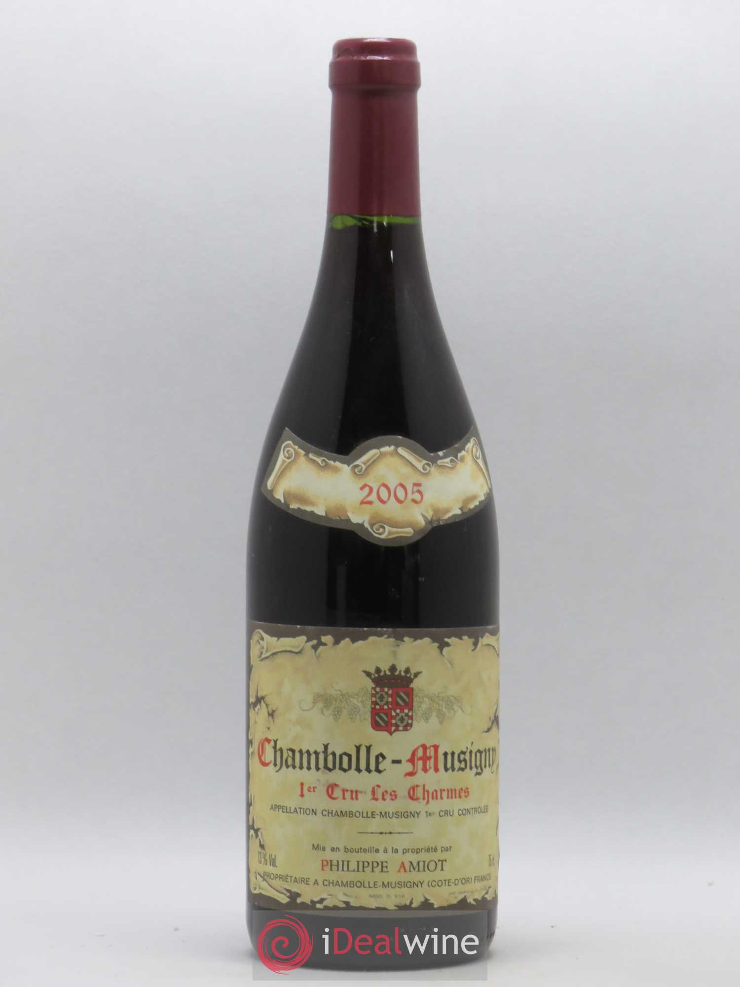 Chambolle-Musigny 1er Cru Les Charmes Philippe Amiot 2005 - Posten von 1 Flasche - 0