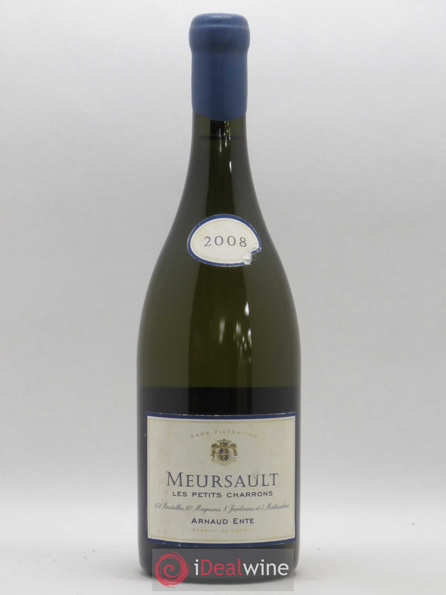 Meursault Les Petits Charrons Arnaud Ente 2008 - Lot de 1 bouteille - 0