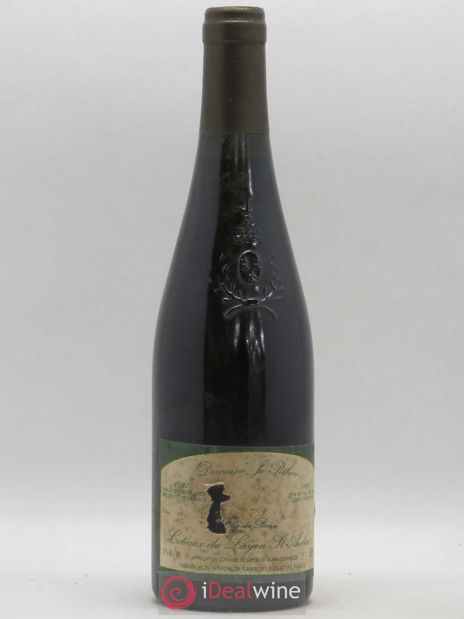 Coteaux du Layon Saint Aubin Clos des bois Jo Pithon 50cl 1997 - Posten von 1 Flasche - 0