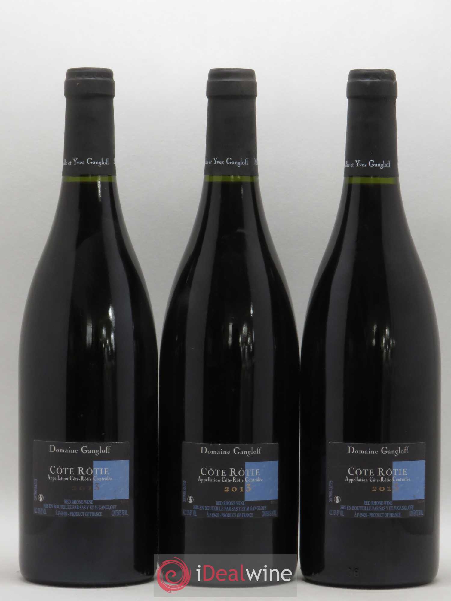 Côte-Rôtie La Barbarine Gangloff (Domaine) 2013 - Lot de 3 bouteilles - 1