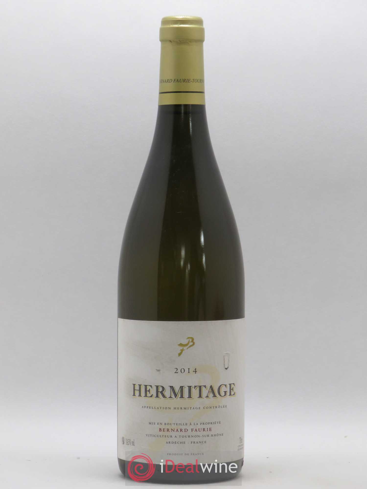 Hermitage Bernard Faurie 2014 - Lot de 1 bouteille - 0